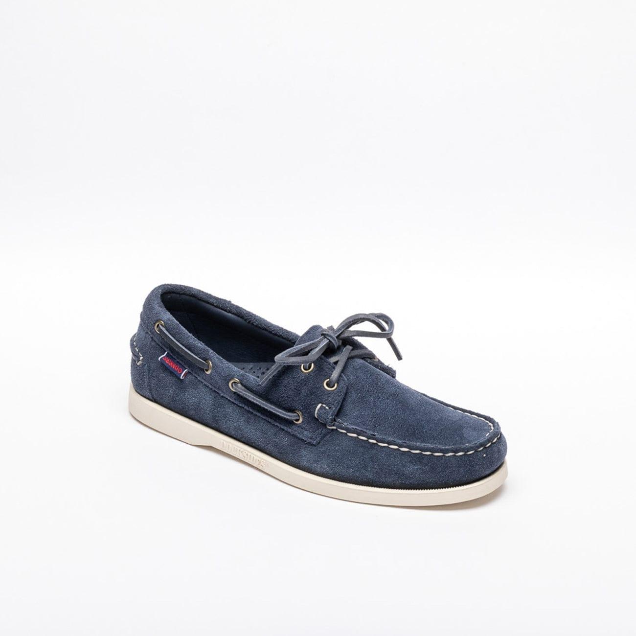 Portland Blue Navy Suede Loafer