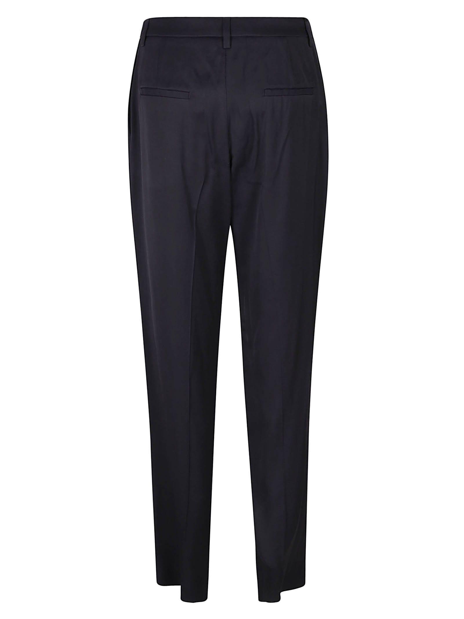 Fabiana Filippi Straight-Leg Pleat Detailed Trousers