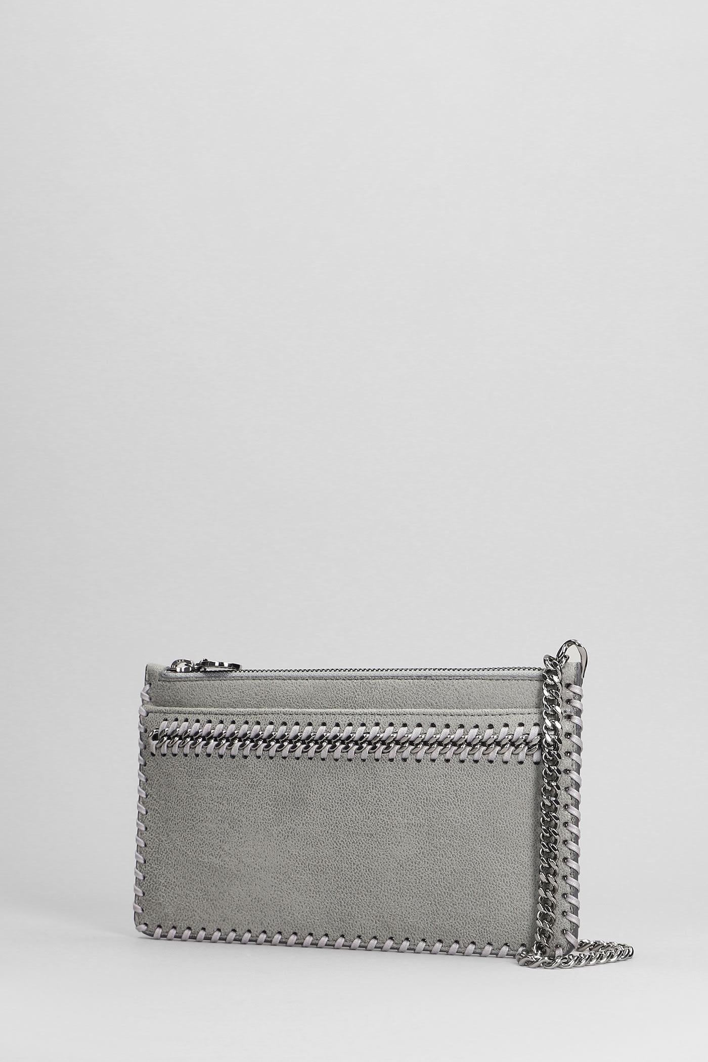 Falabella Clutch Clutch In Grey Polyester