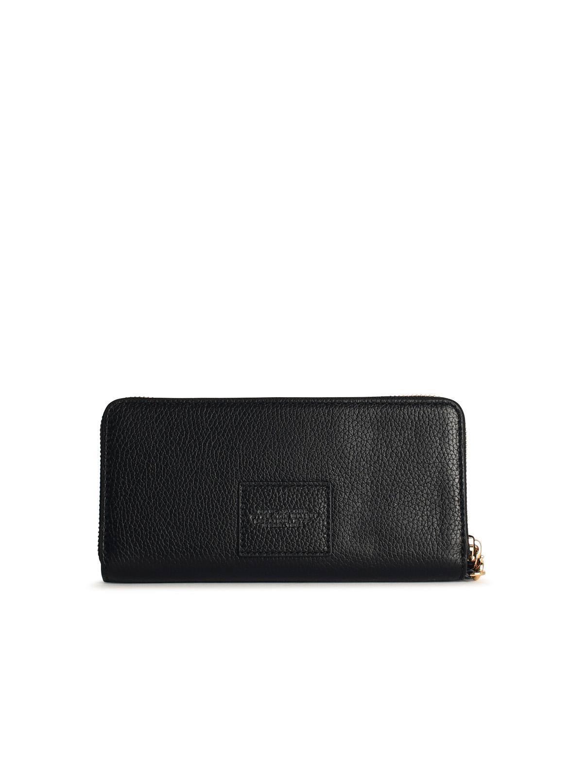 Marc Jacobs () 'Continental' Black Lear Wallet