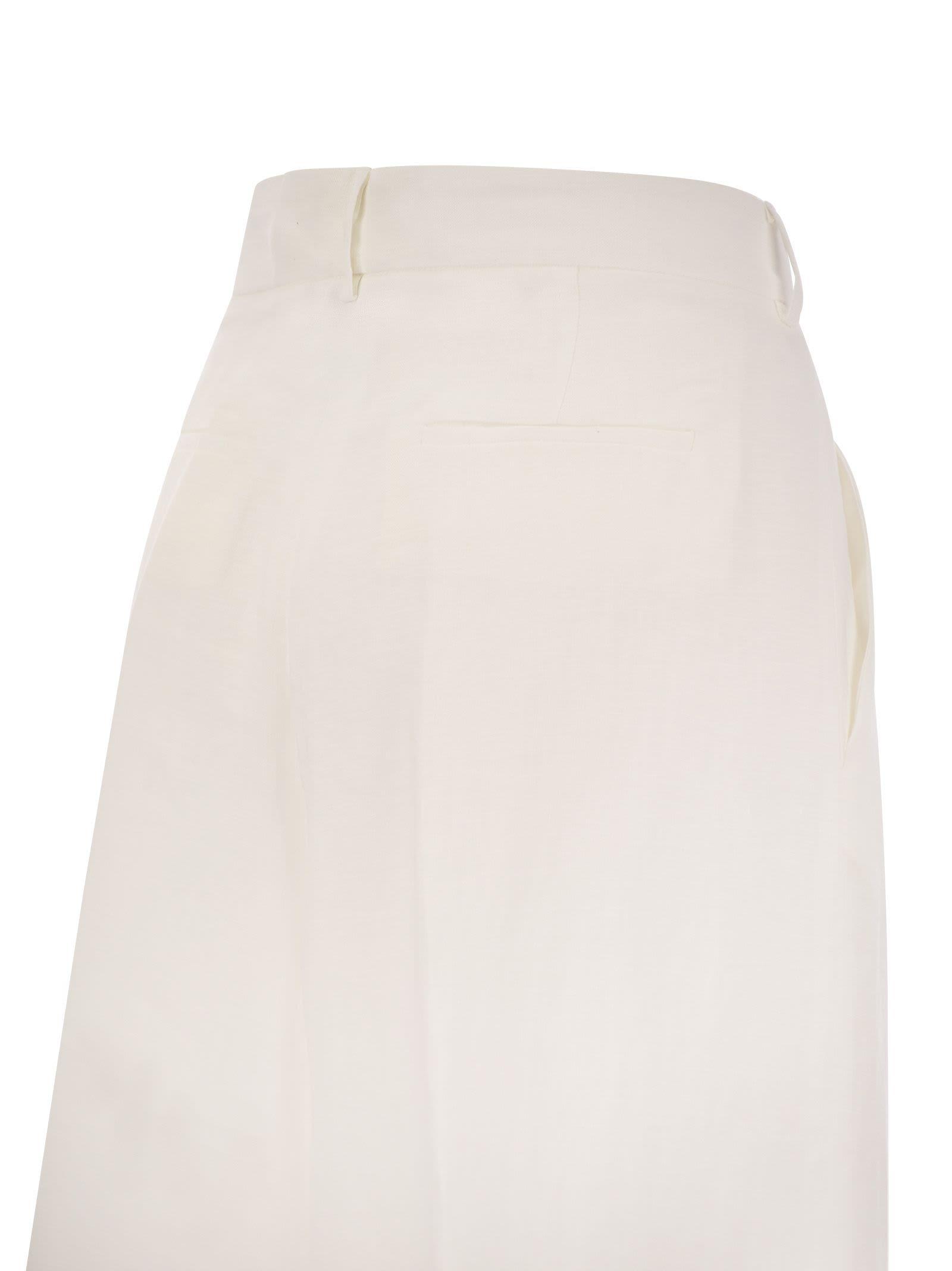 Tulipano - Linen Wide Trousers