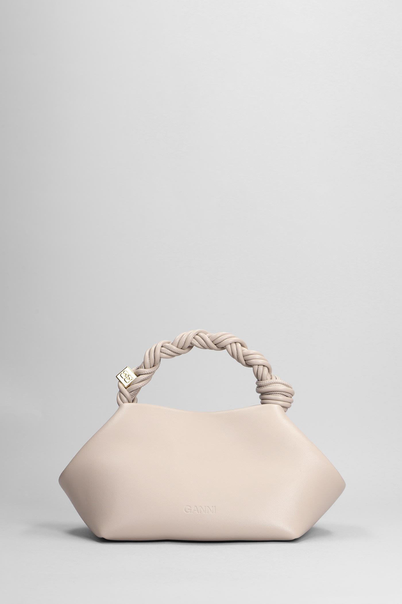 Bou Bag Small Shoulder Bag In Grey Leather