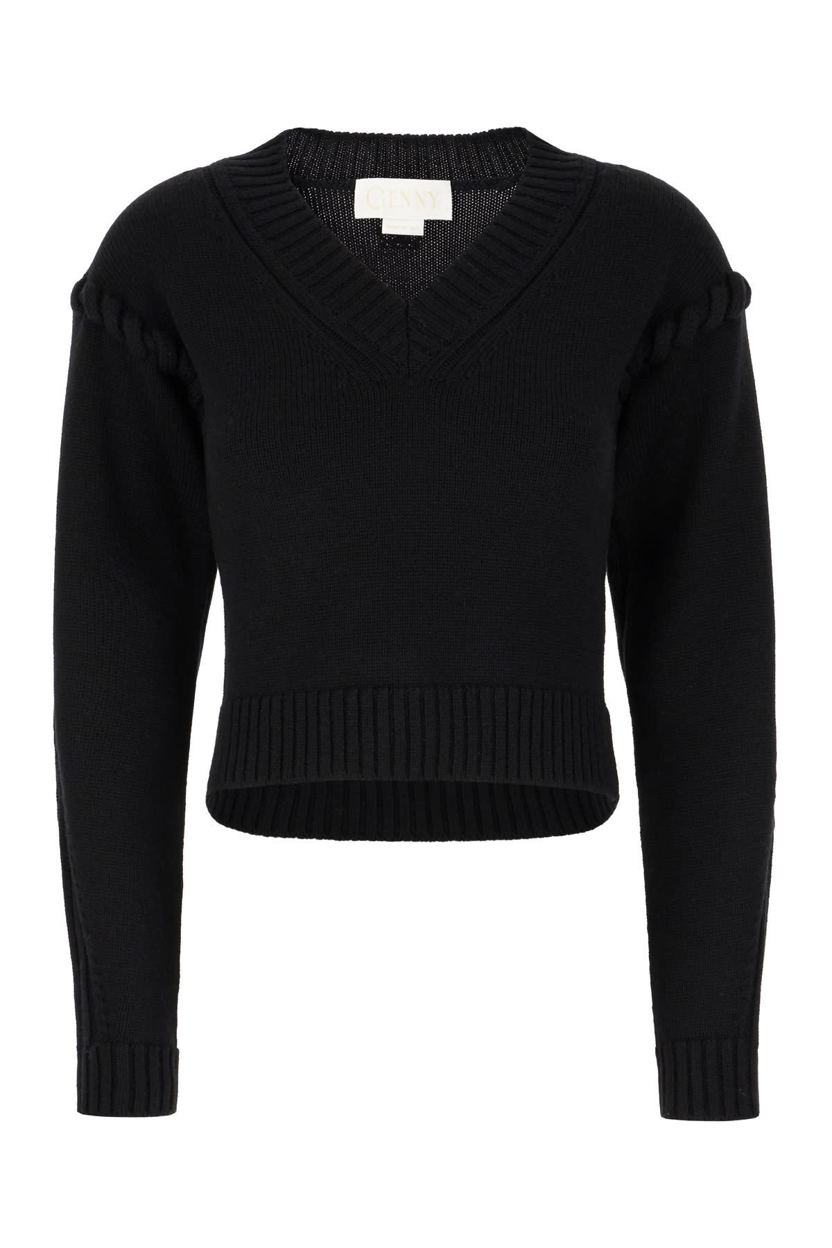 Black Wool Sweater