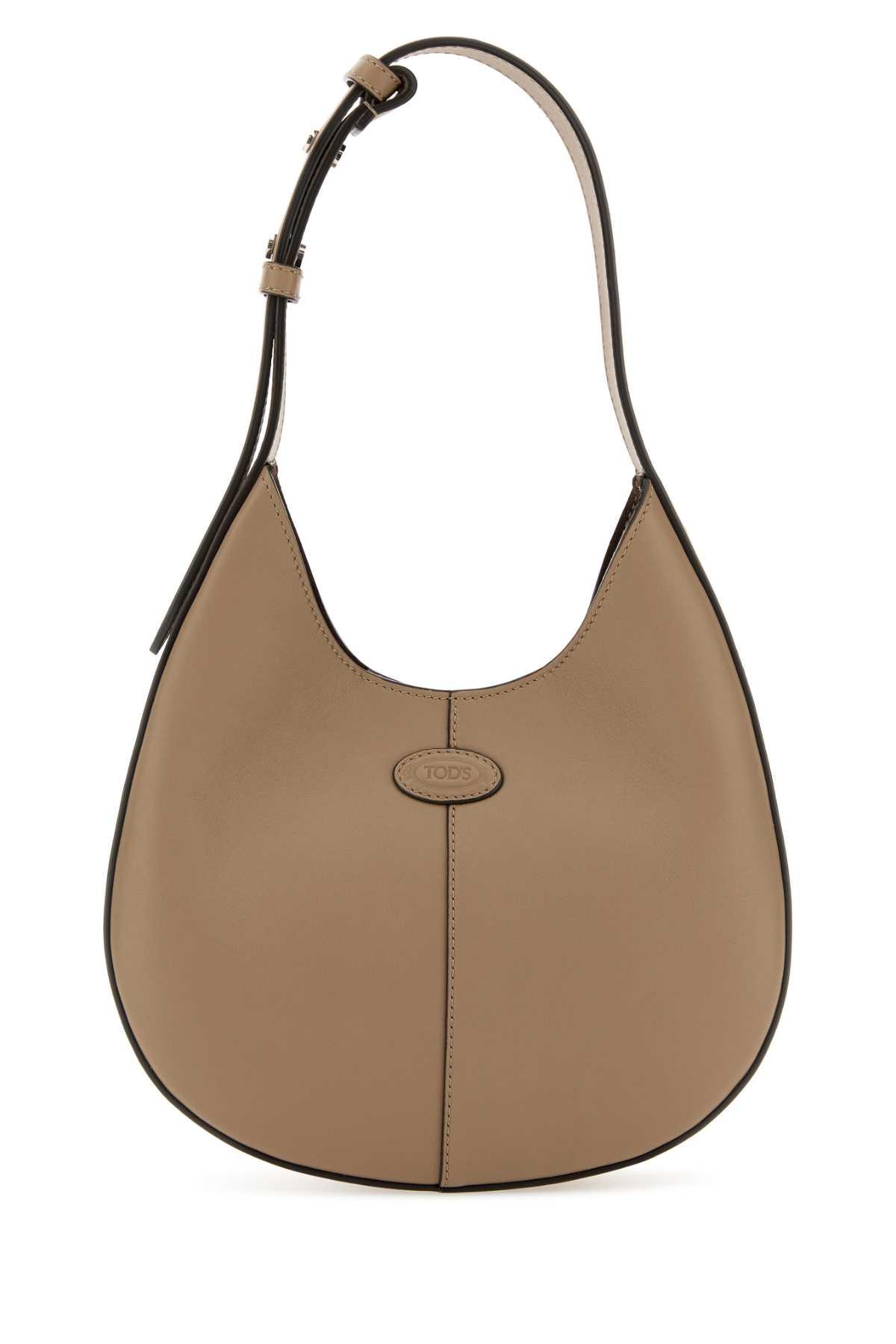 Tod's Woman Mud Leather Mini Di Bag Shoulder Bag