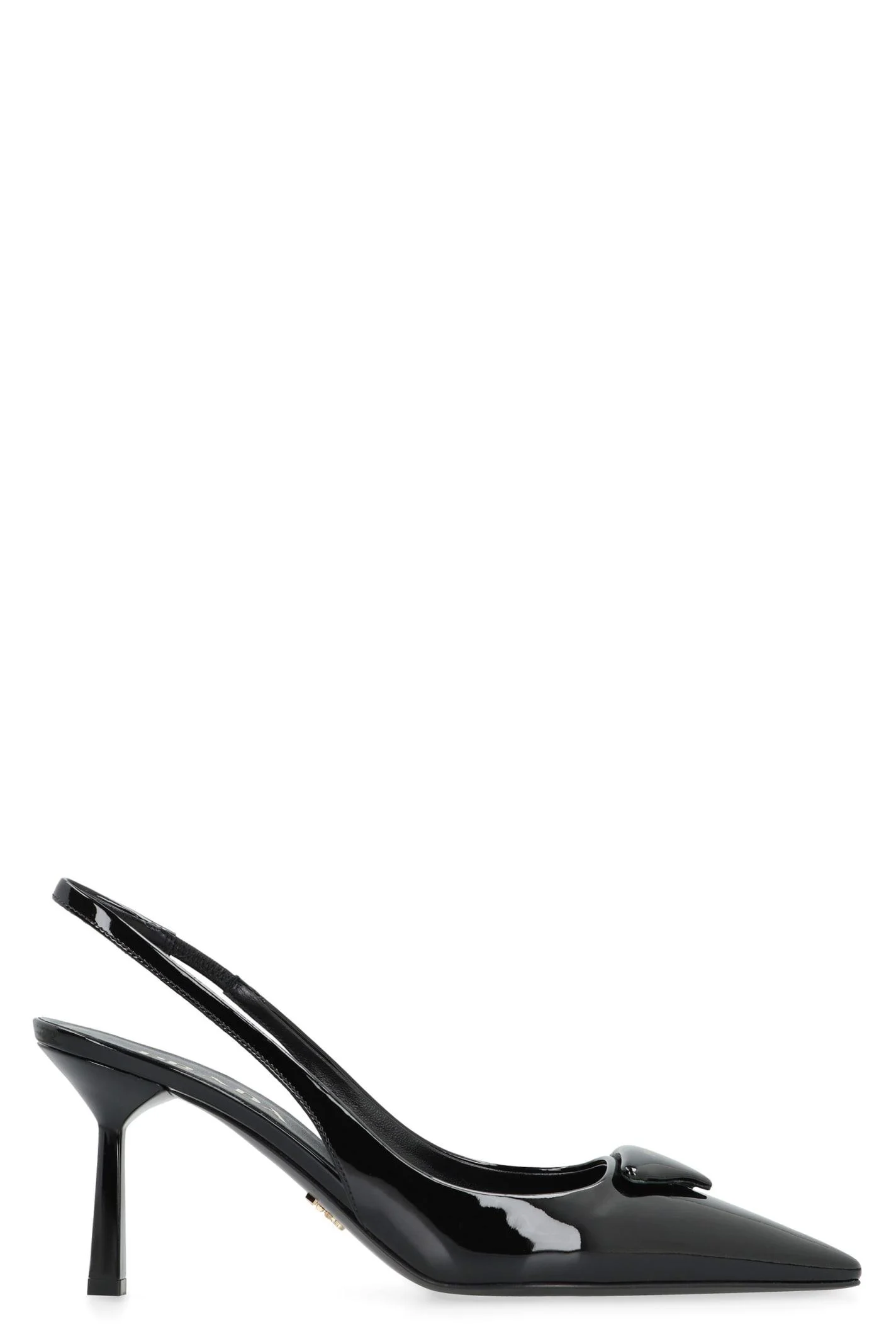 Patent Leather Slingback Pumps