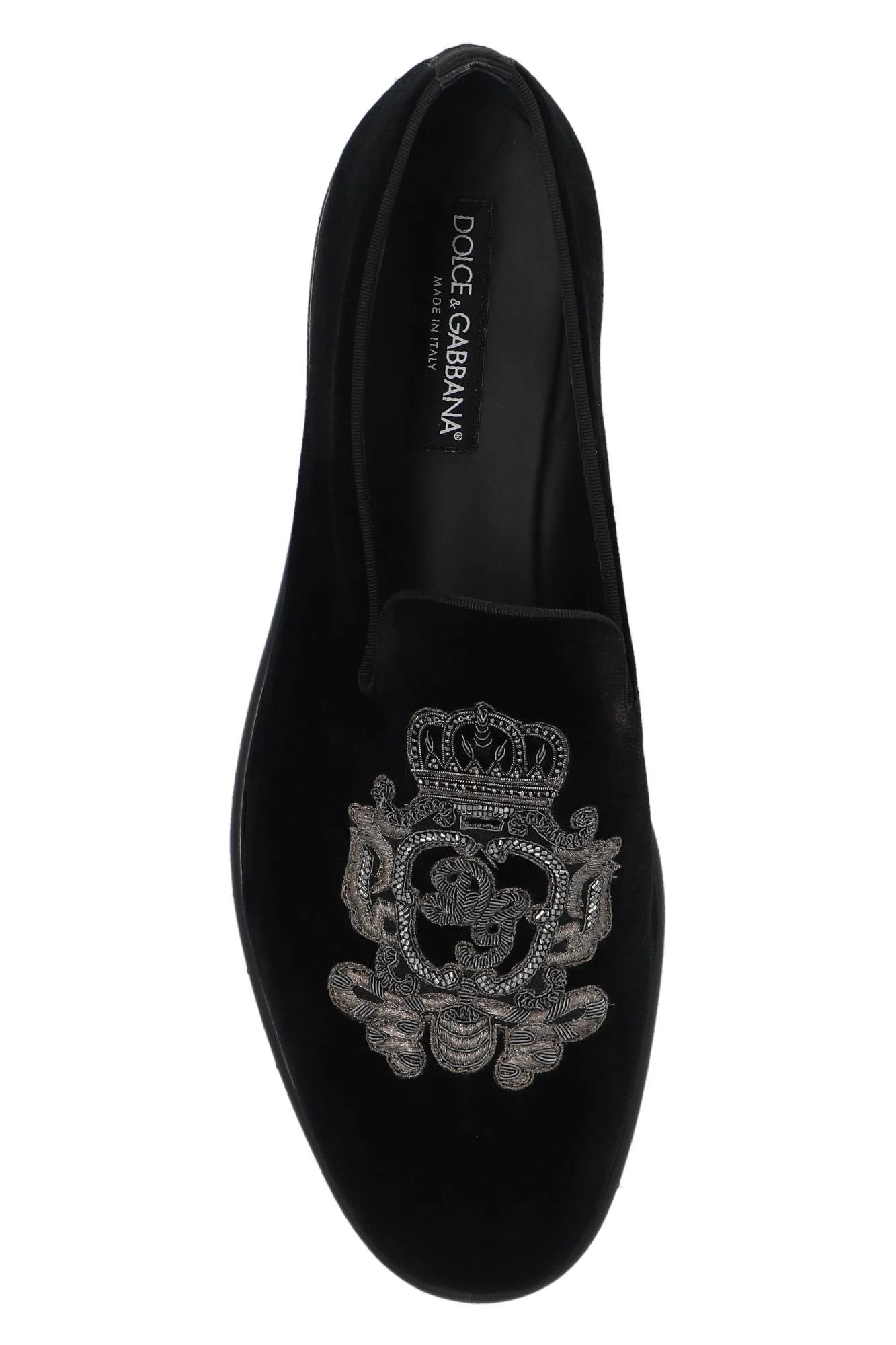 Dolce & Gabbana Velvet Loafers