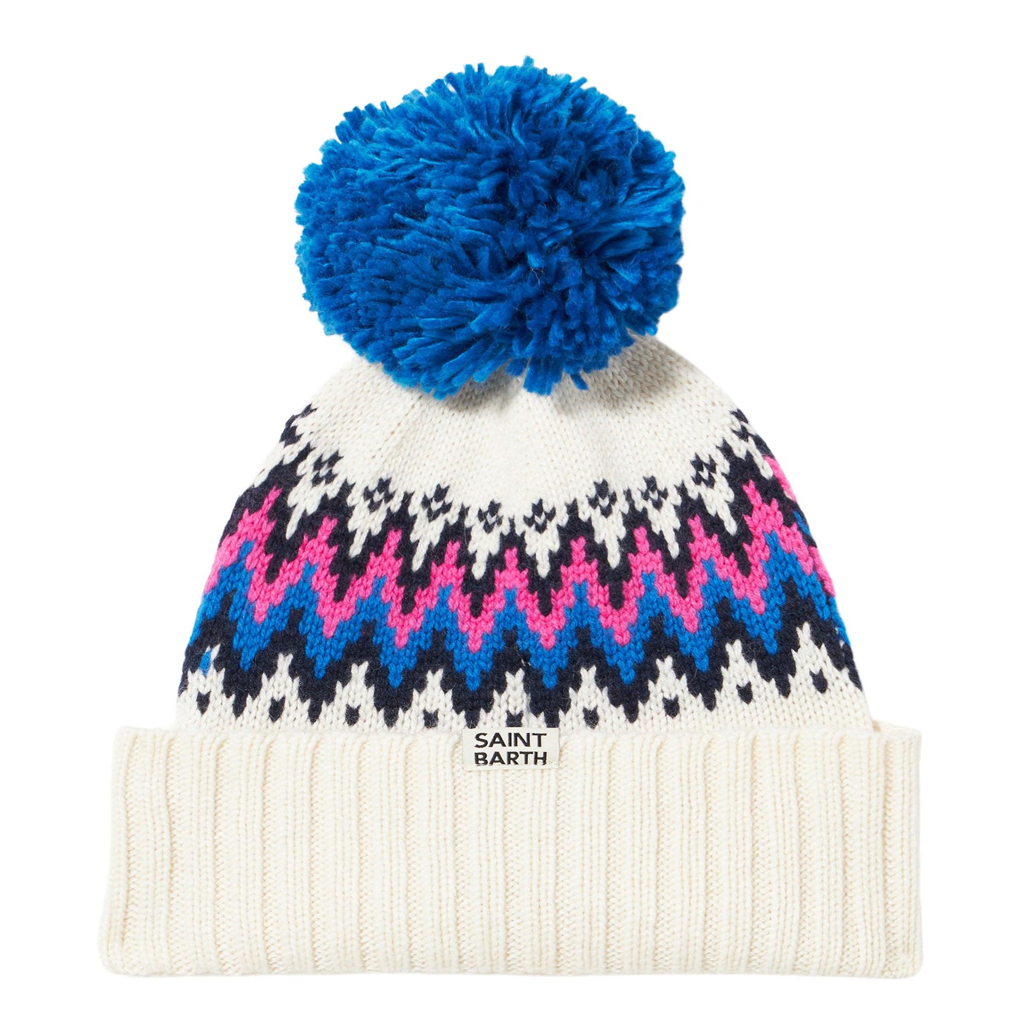 Woman Beanie With Pompon