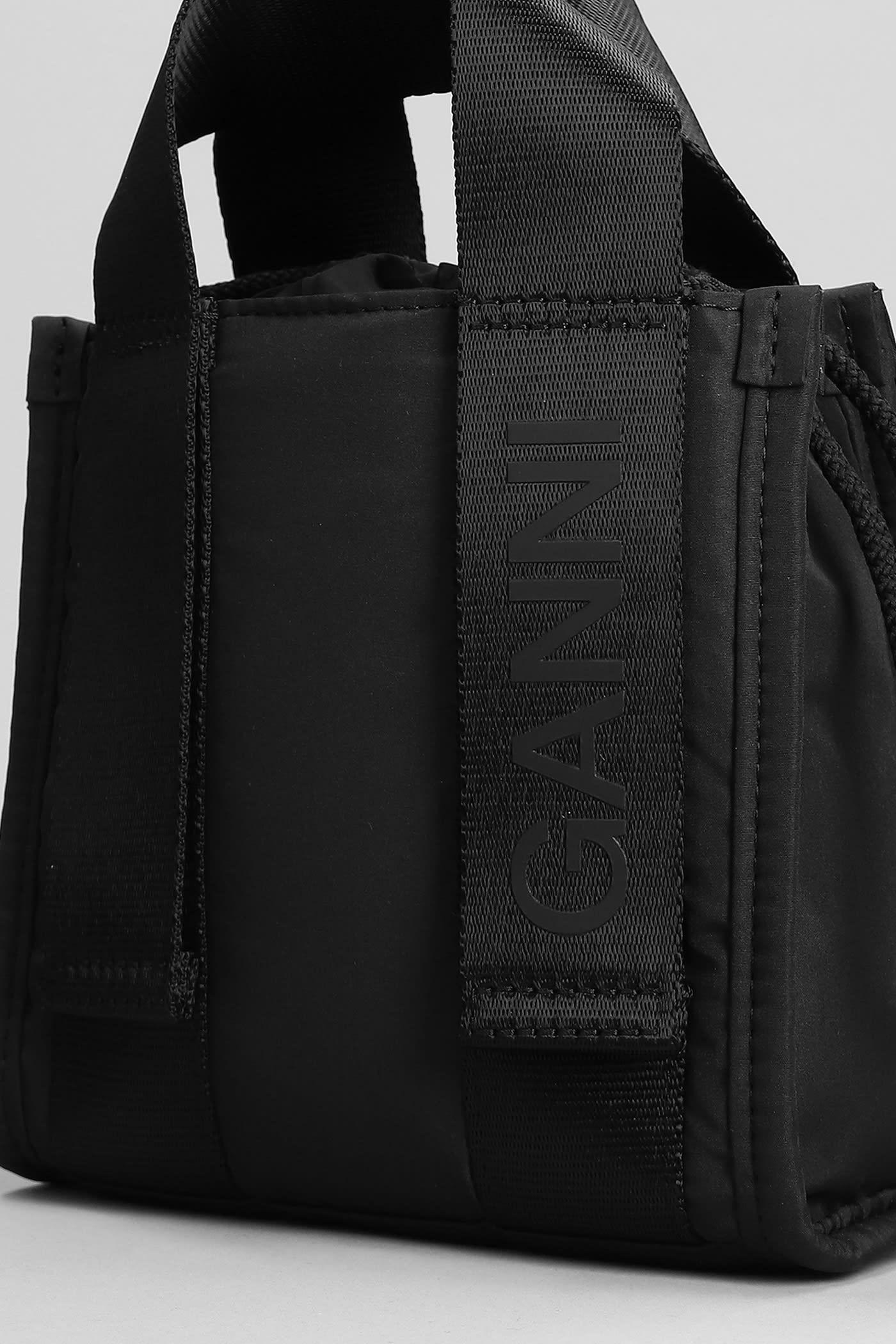 Tote In Black Polyester