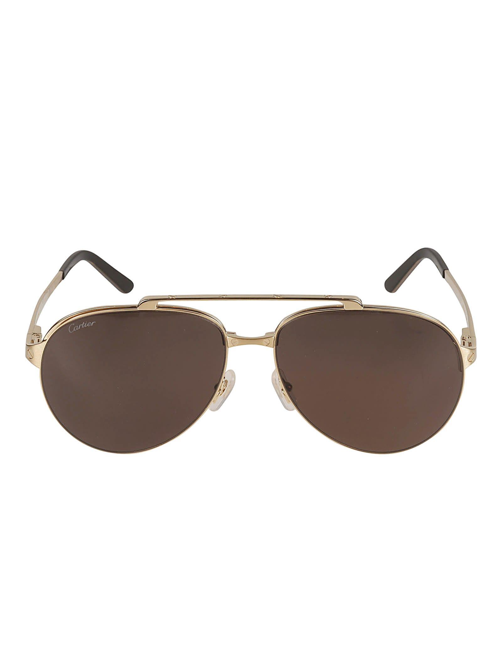 Round Aviator Sunglasses