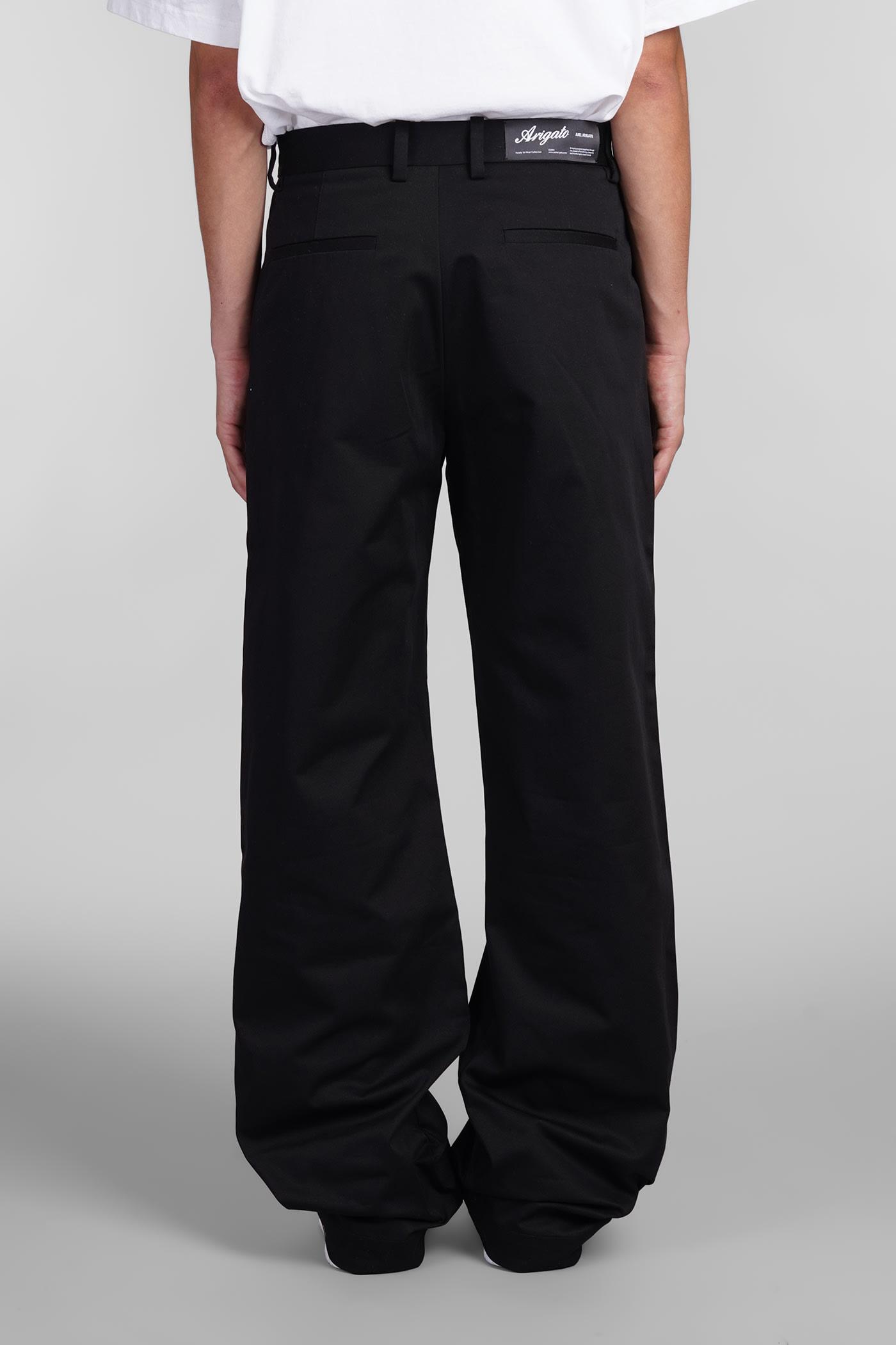 Pants In Black Cotton