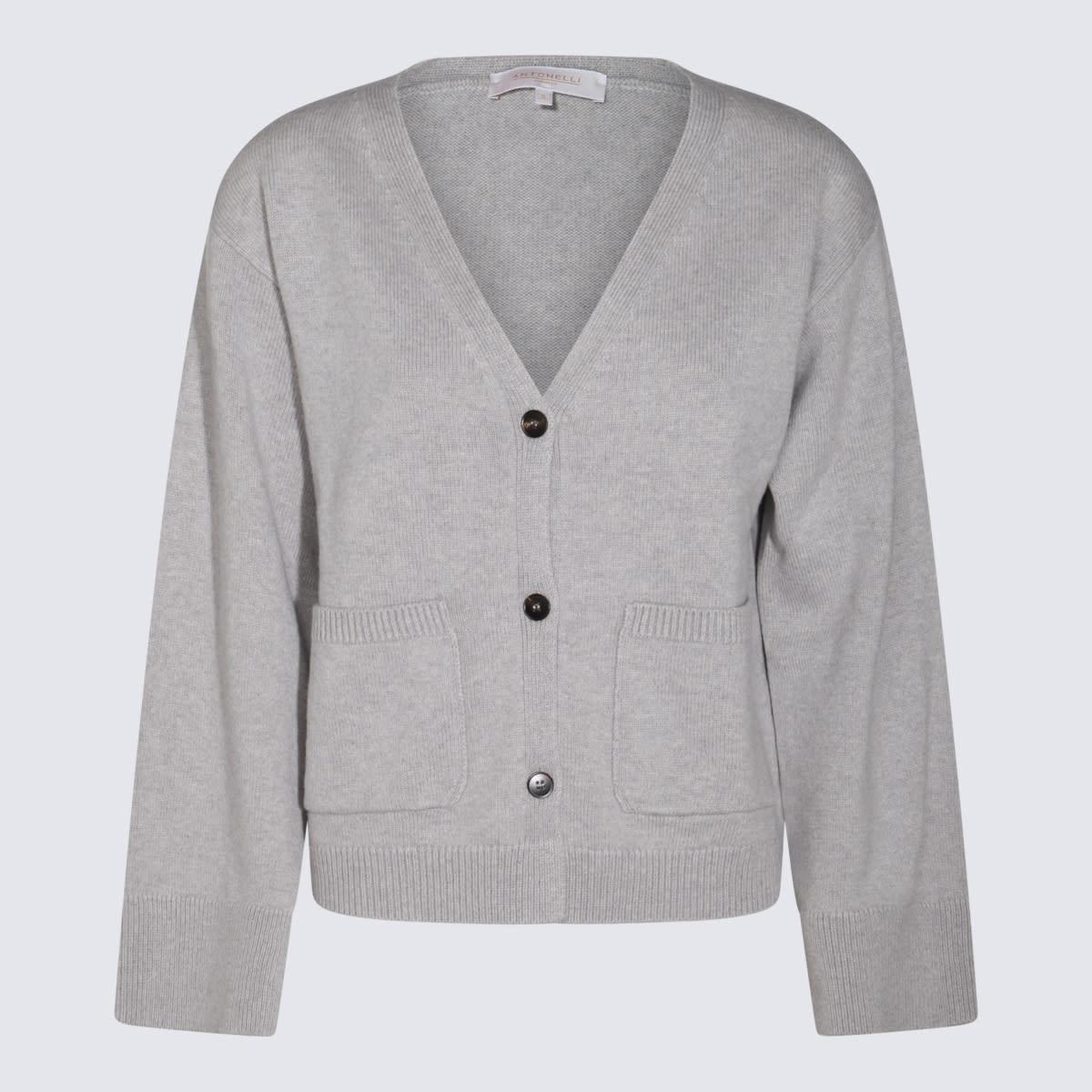 Grey Wool Knitwear