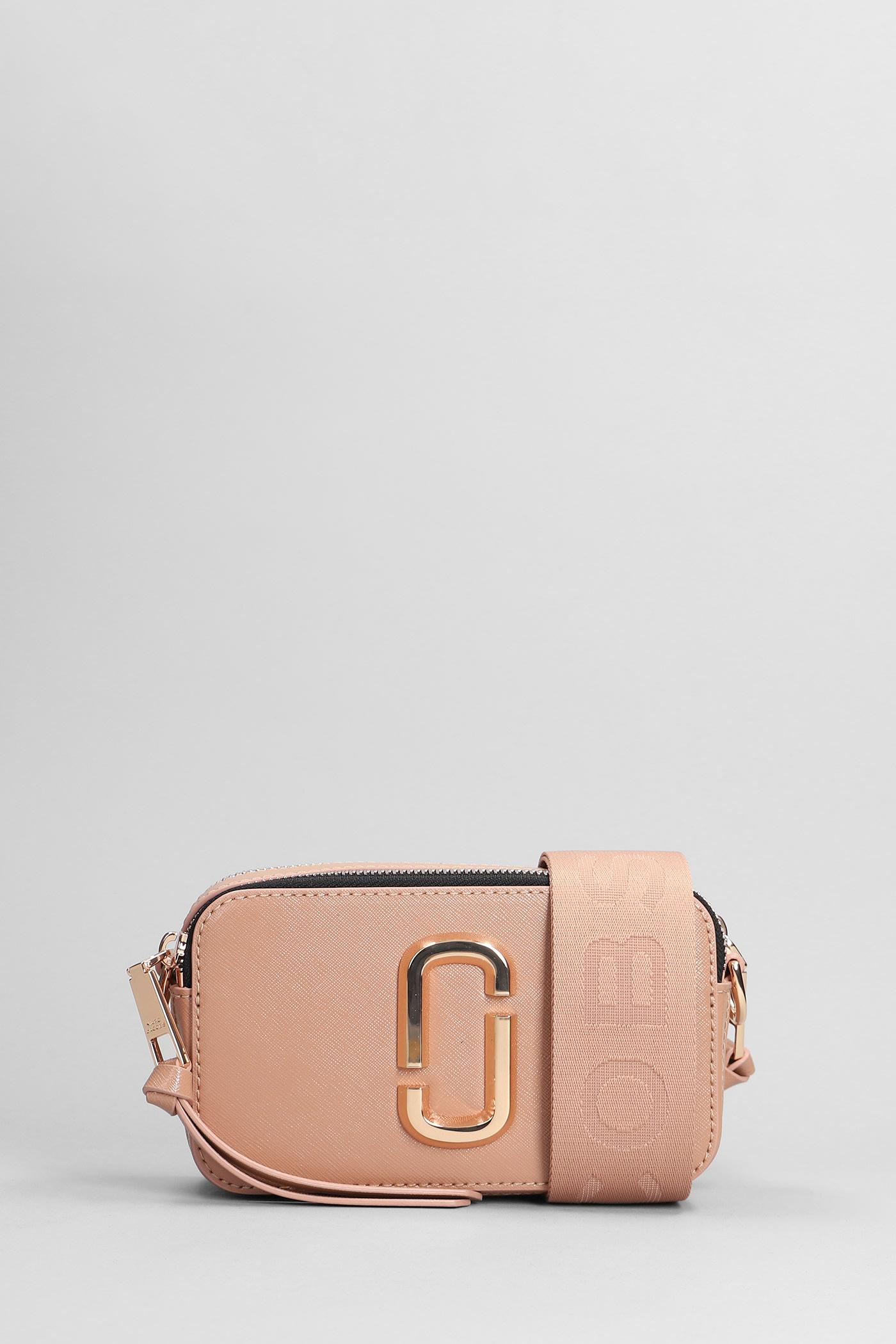 Snapshot Shoulder Bag In Powder Leather