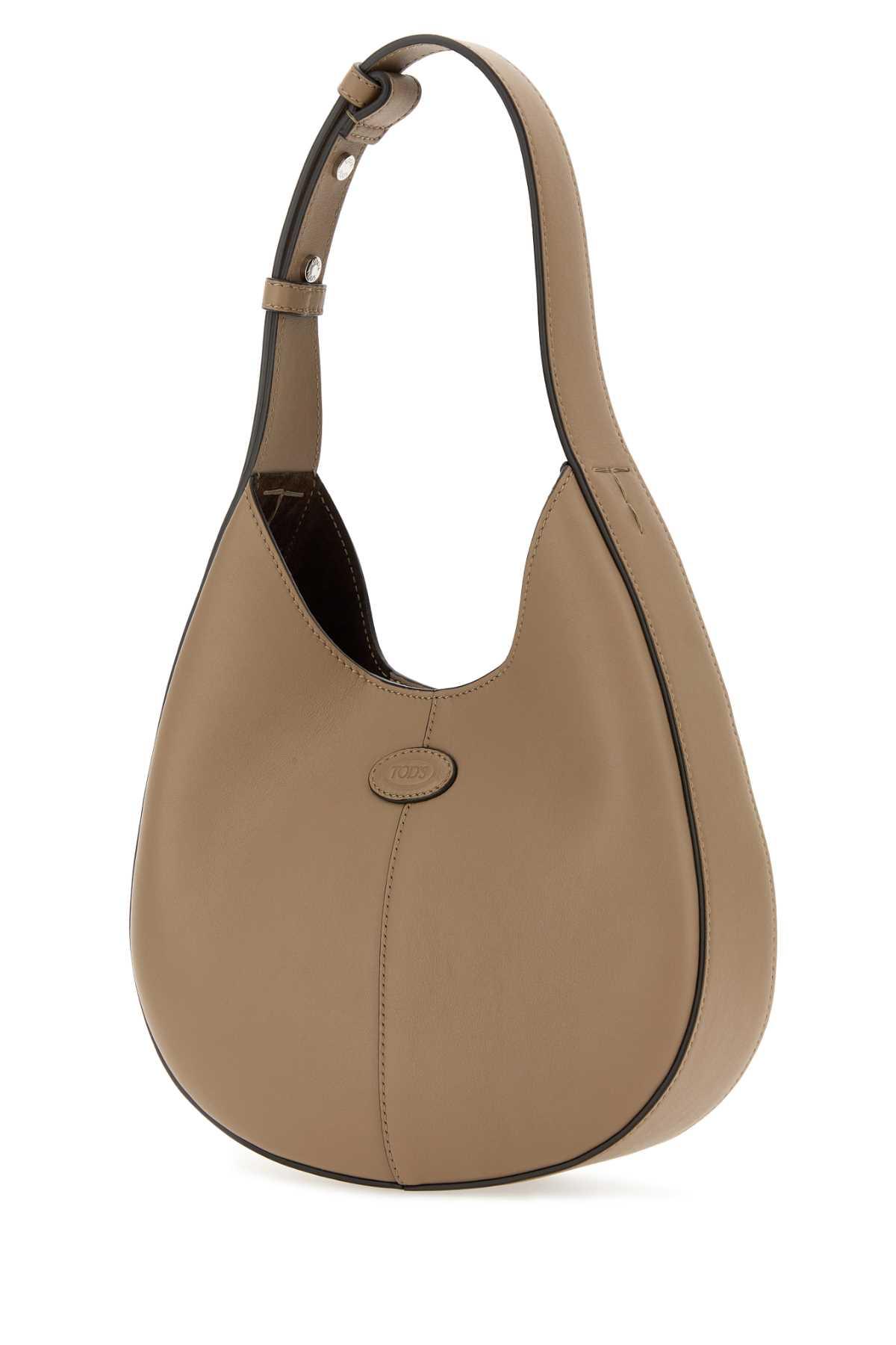 Tod's Woman Mud Leather Mini Di Bag Shoulder Bag