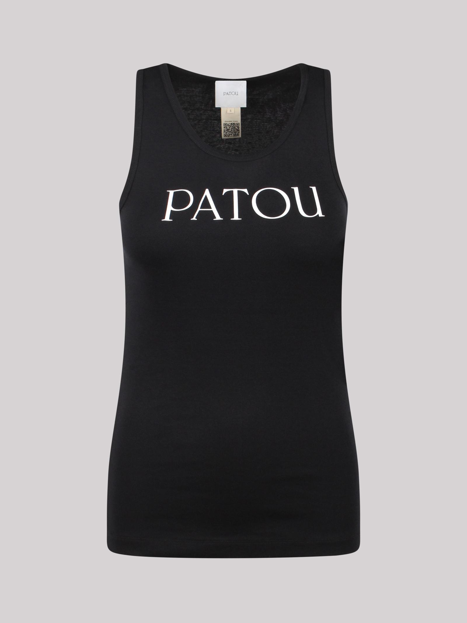 Patou Logo Print Tank Top