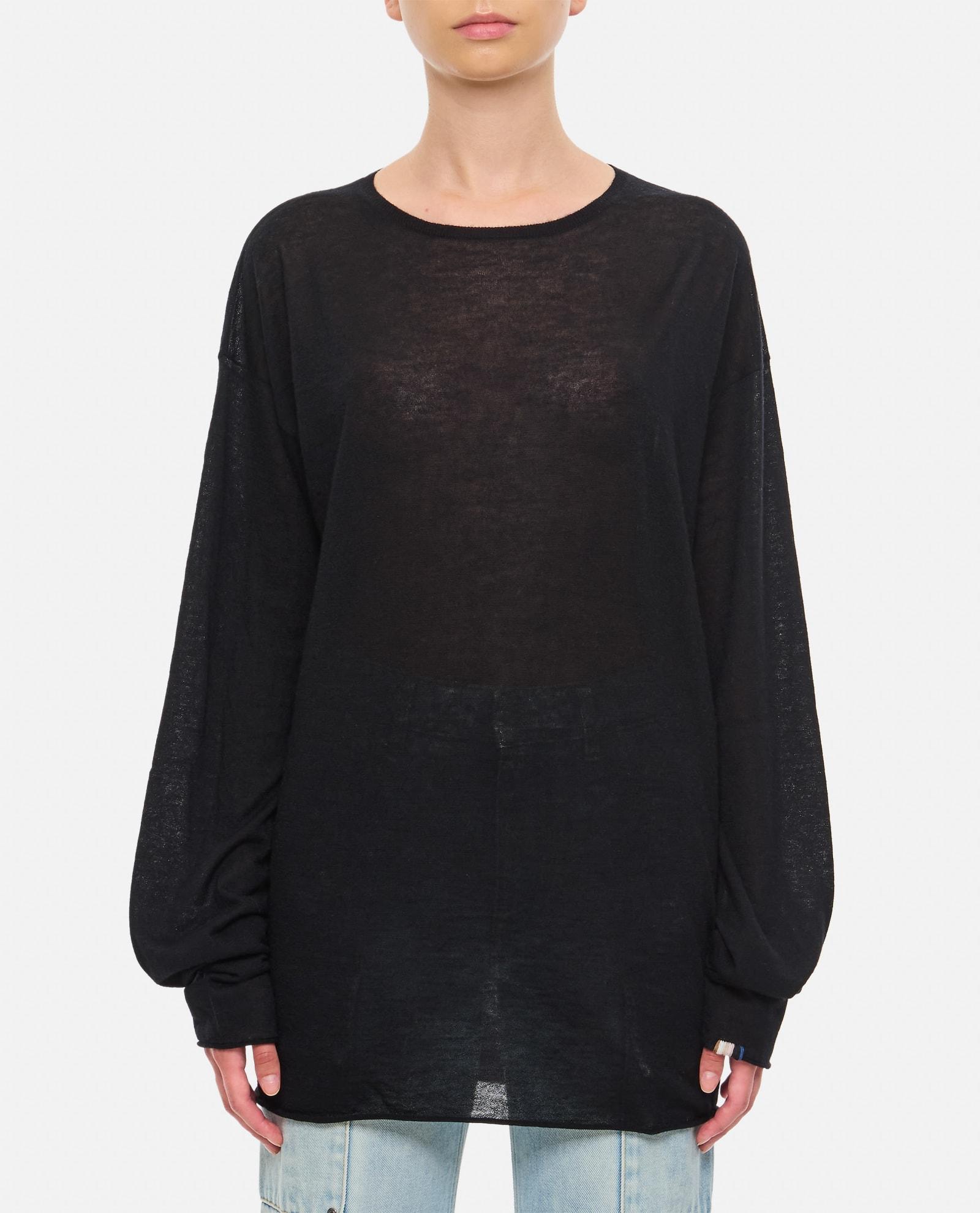 Gemini Cashmere Round Neck Sweater