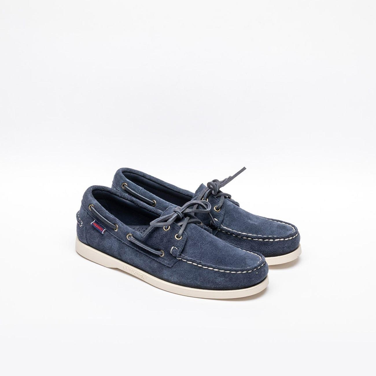 Portland Blue Navy Suede Loafer