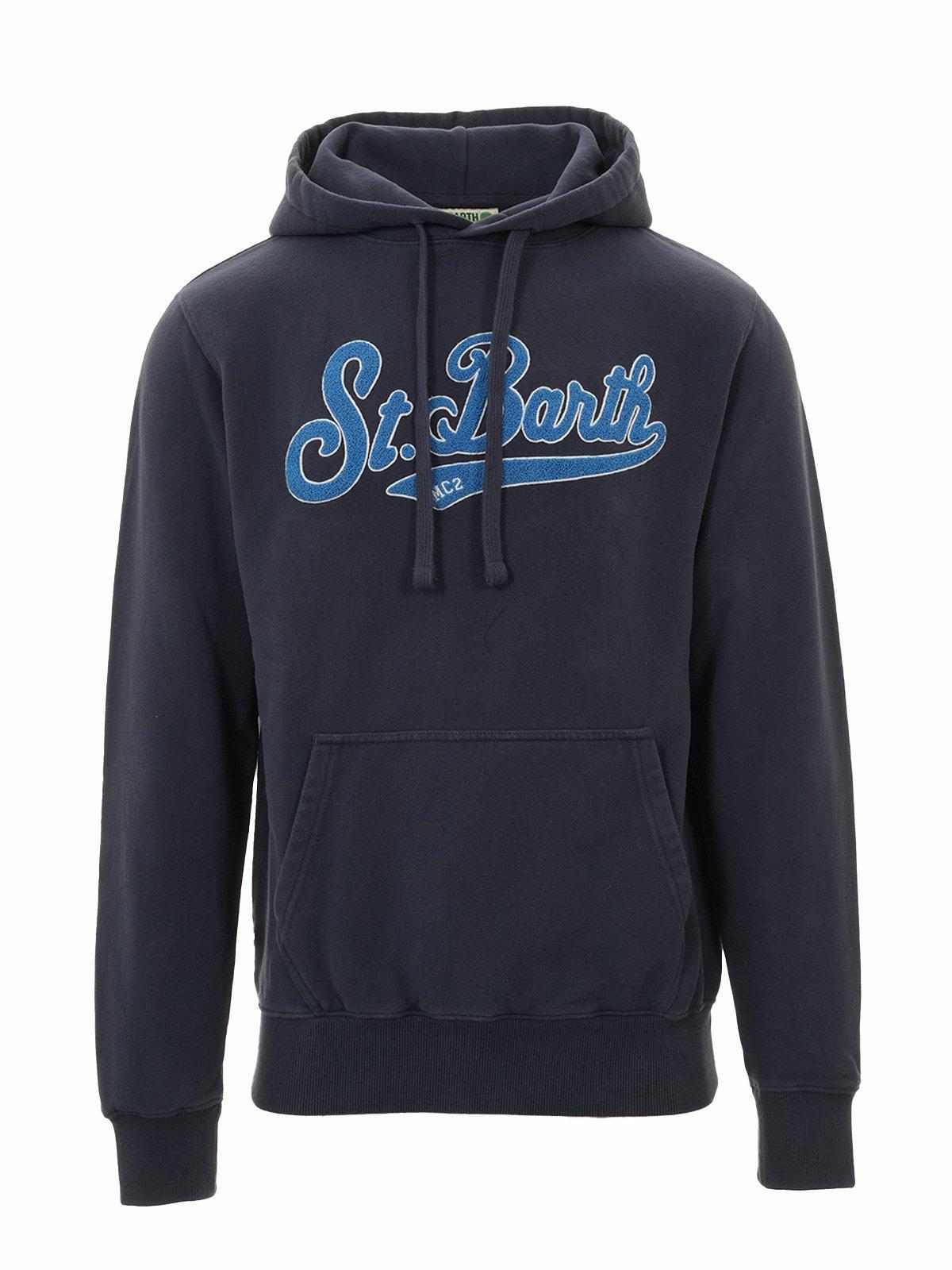 St. Barth Terry Patch Hoodie