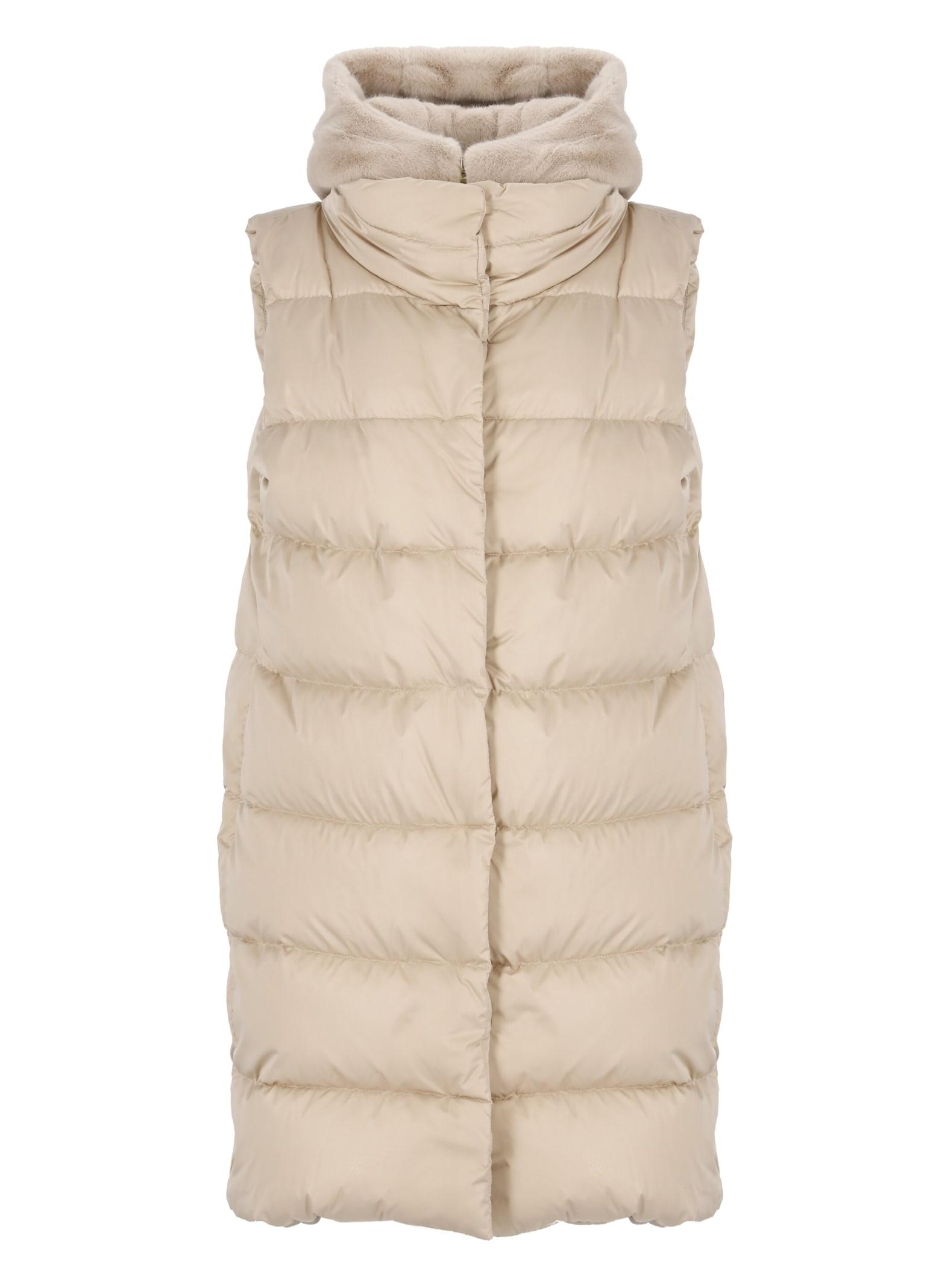 Padded And Quilted Vest