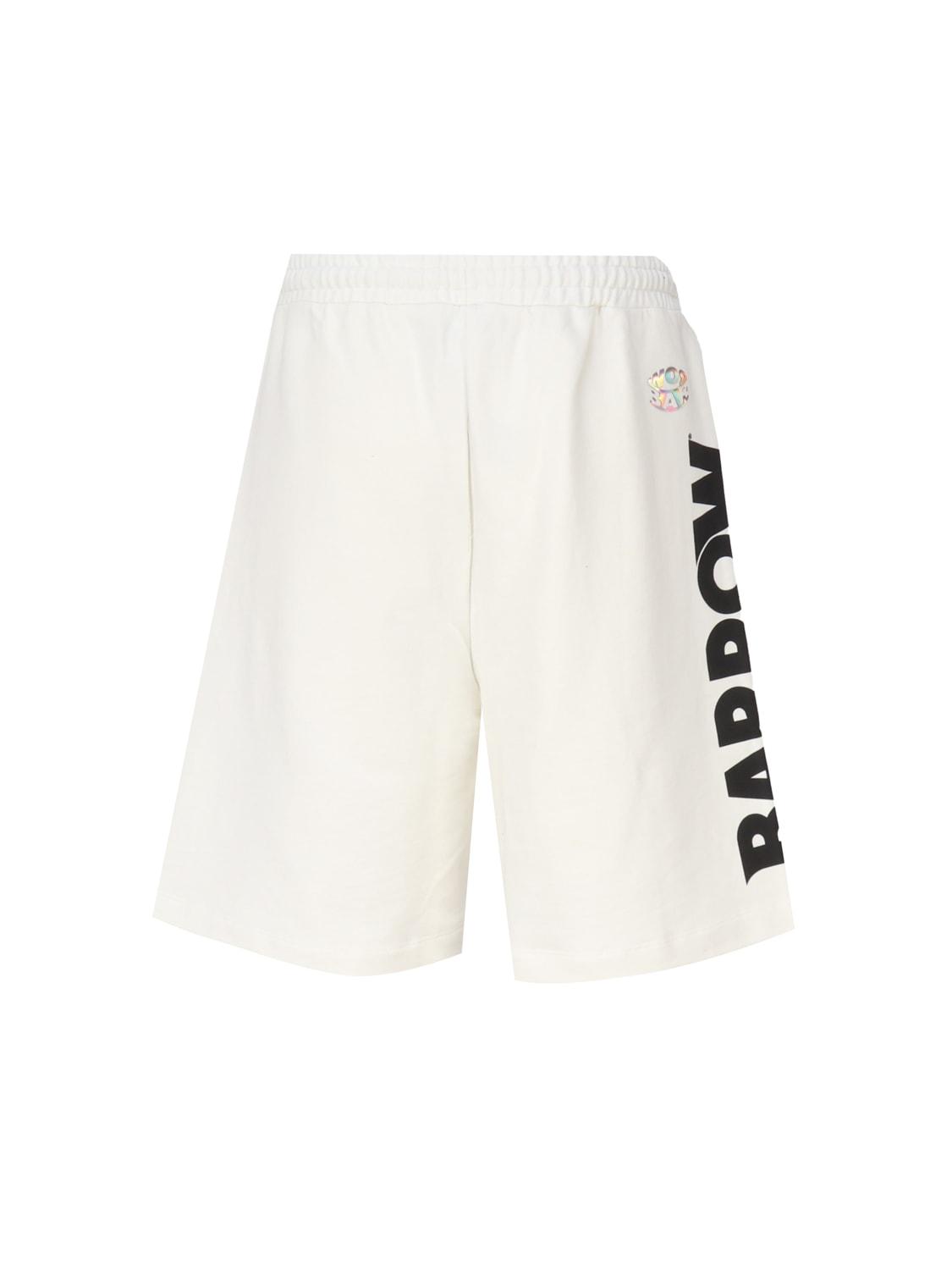 Bermuda Shorts With Logo And Smiley Writing