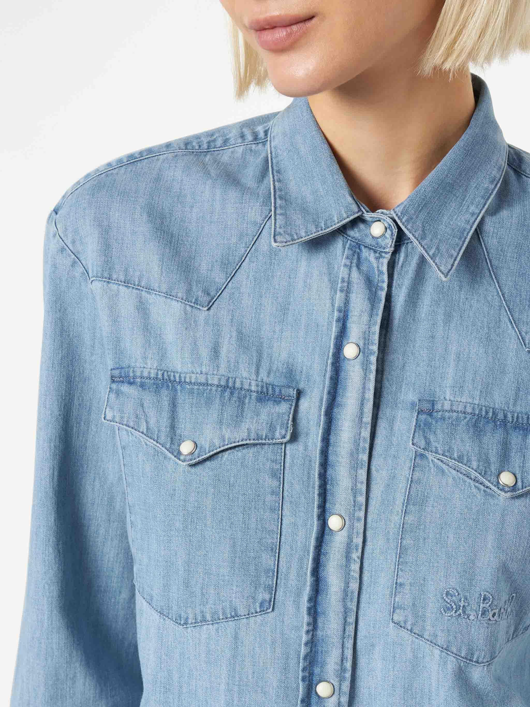 Woman Denim Shirt