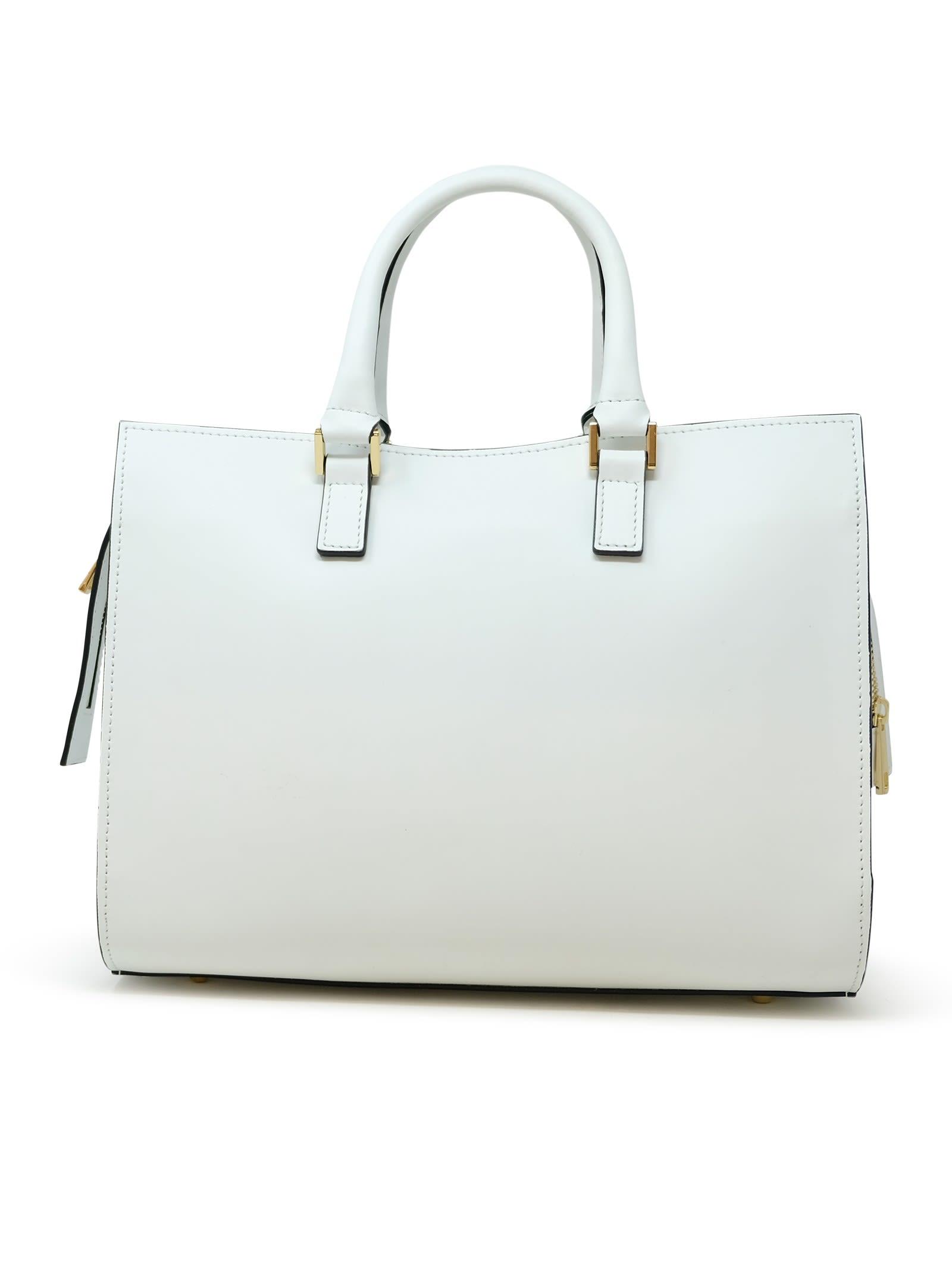 Avenue 67 Ac031a0021 9 Zora White Leather Bag