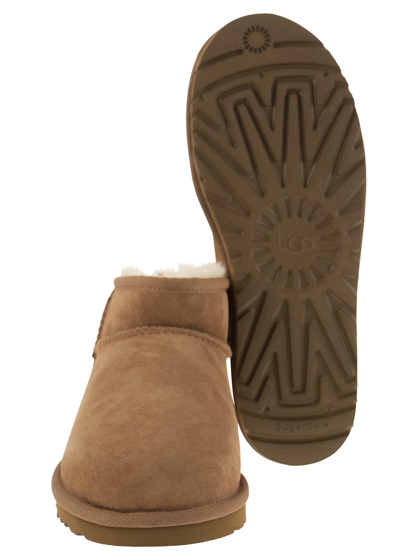 Classic Ultra Mini - Sheepskin Boot