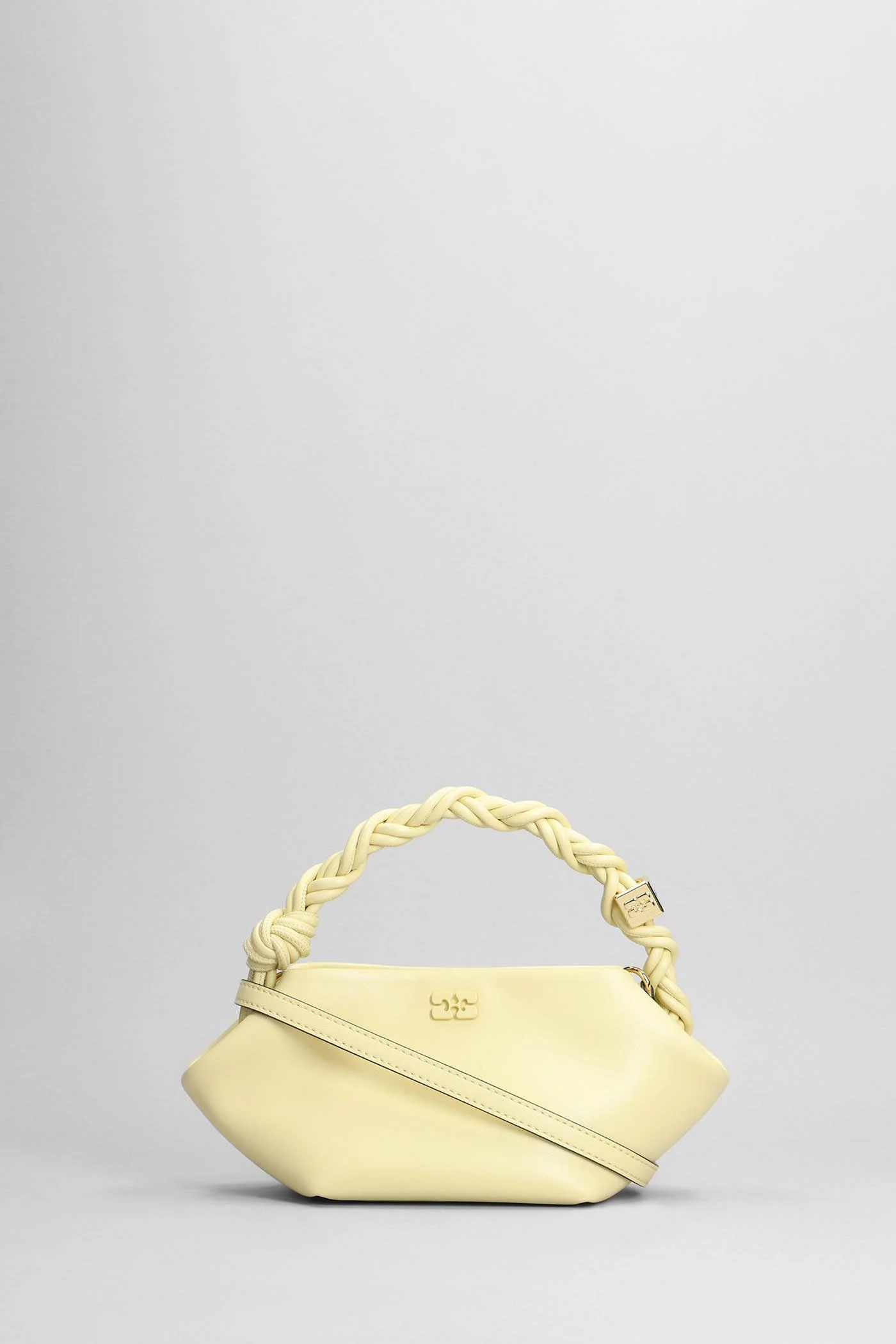 Bou Bag Mini Shoulder Bag In Yellow Leather