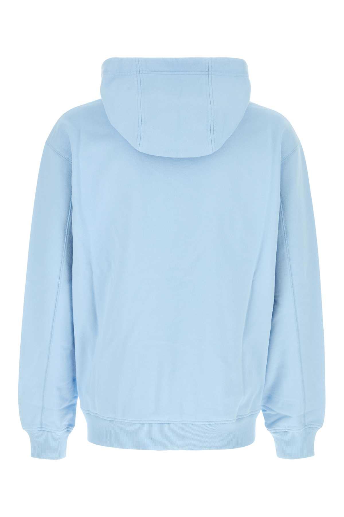 Light Blue Cotton Sweatshirt