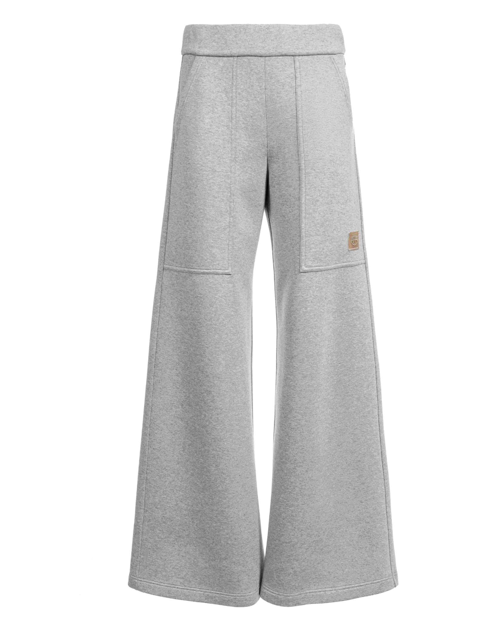 Chiara Ferragni Grey Pants