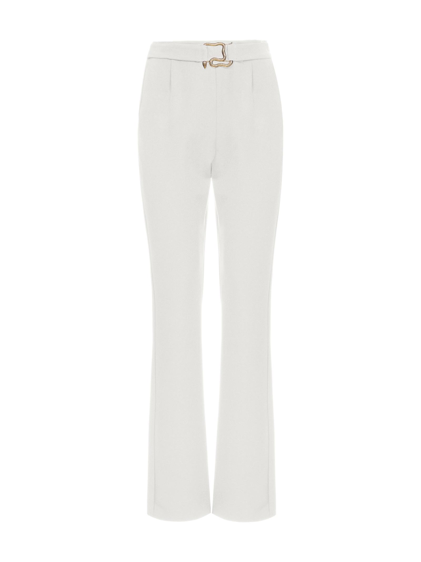 Just Cavalli White Casual Trousers