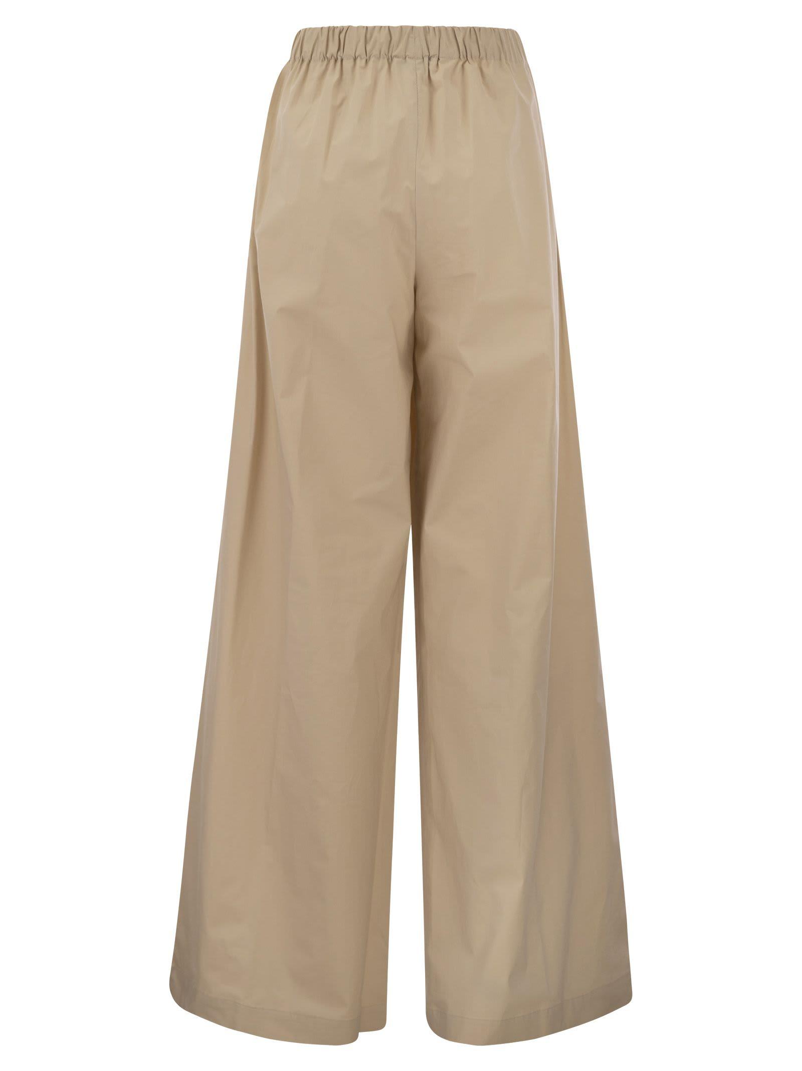 Steven - Stretch Cotton Loose-fitting Trousers