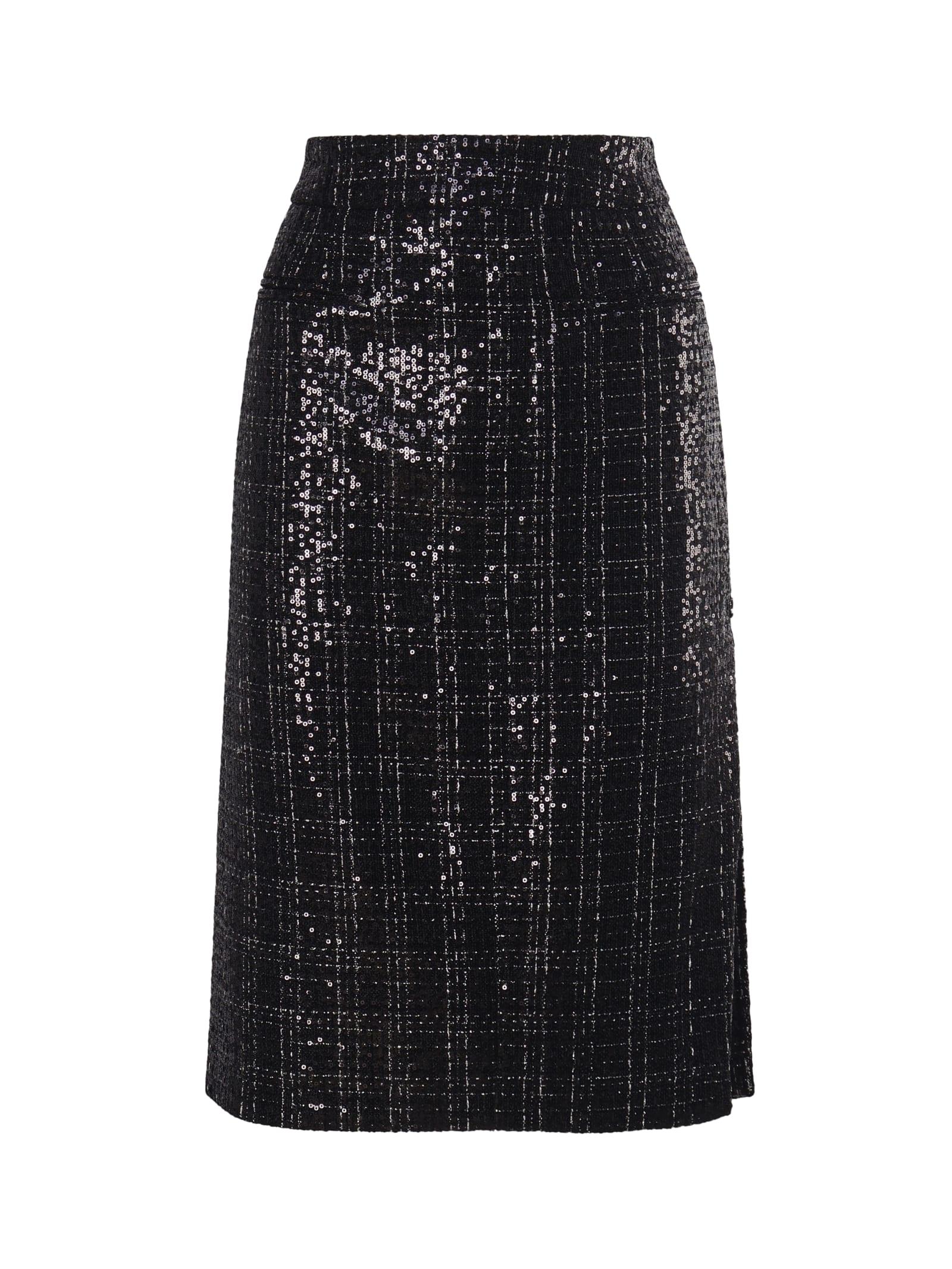 Sequined Pencil Skirt