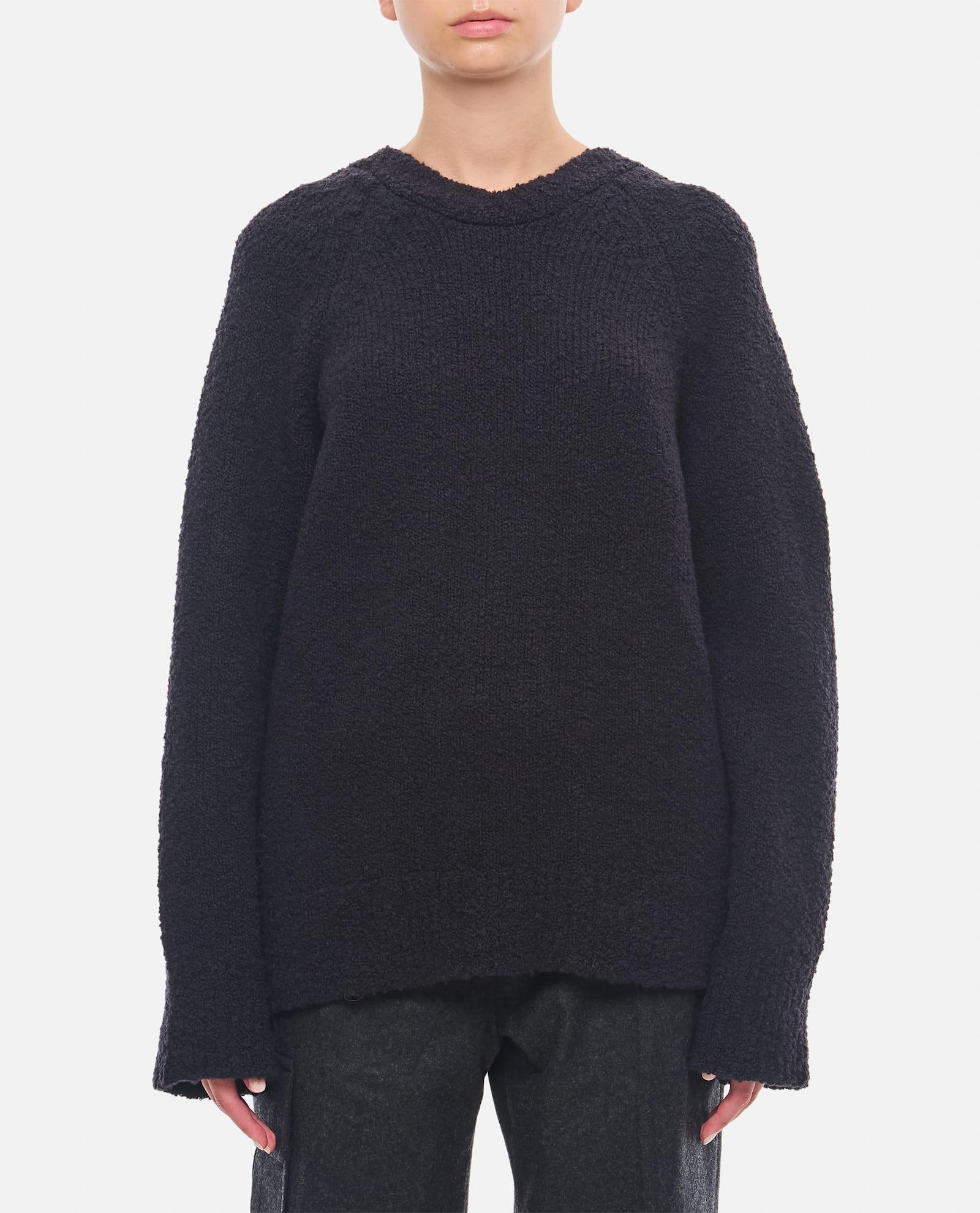 Odalis Oversized Jumper With Back Bow Detail