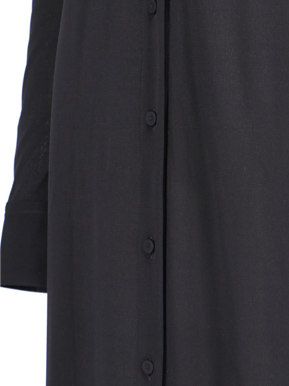 Jil Sander Button Up Maxi Chemisier Dress