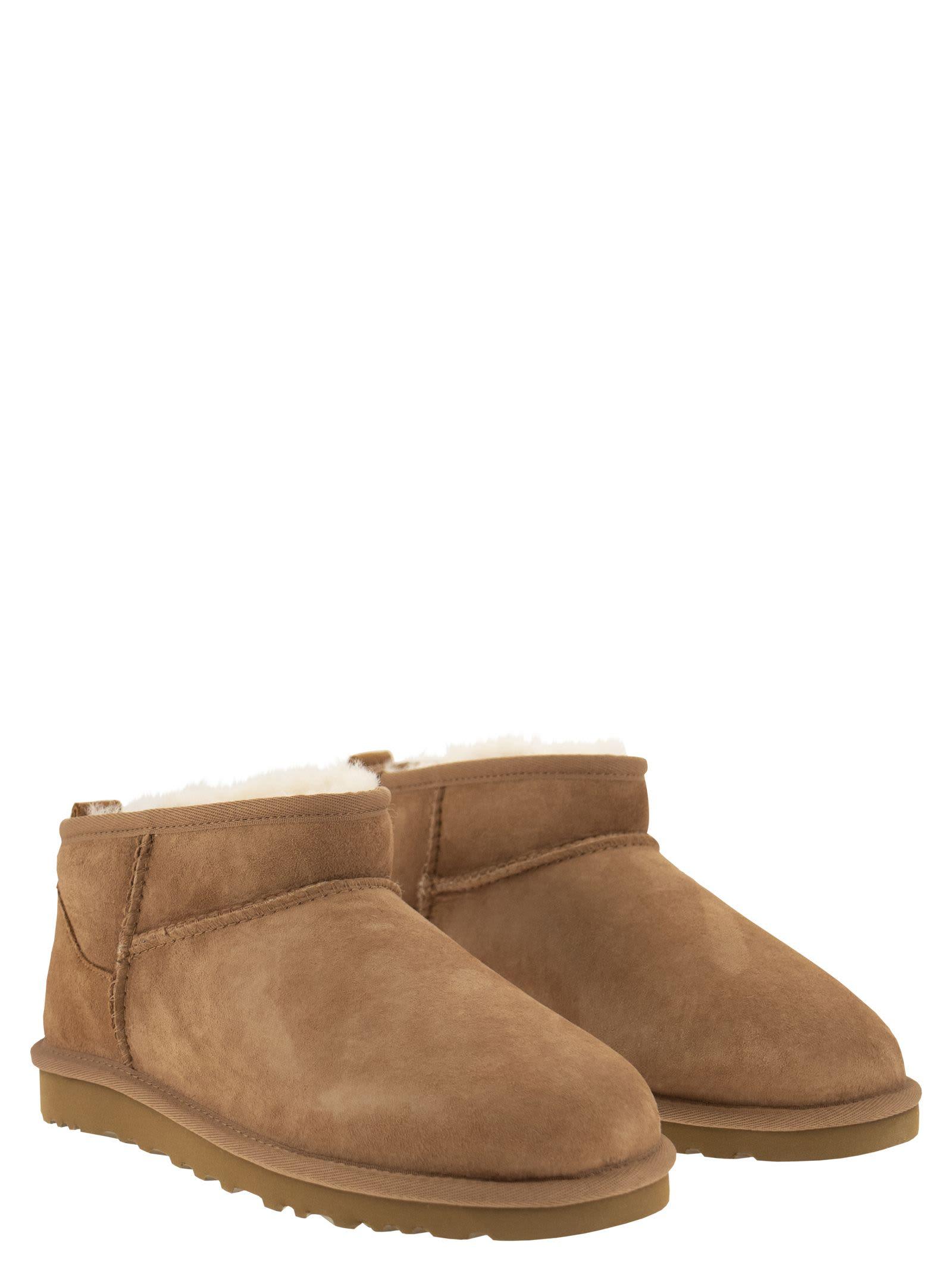 Classic Ultra Mini - Sheepskin Boot