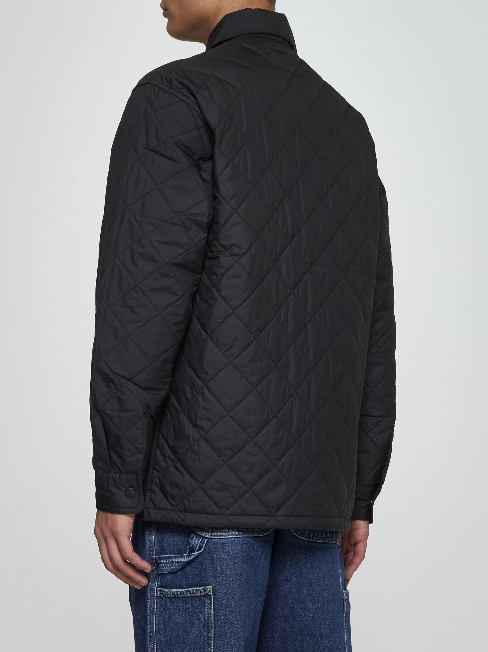 Wadeson Quilted Nylon Shirt Jacket