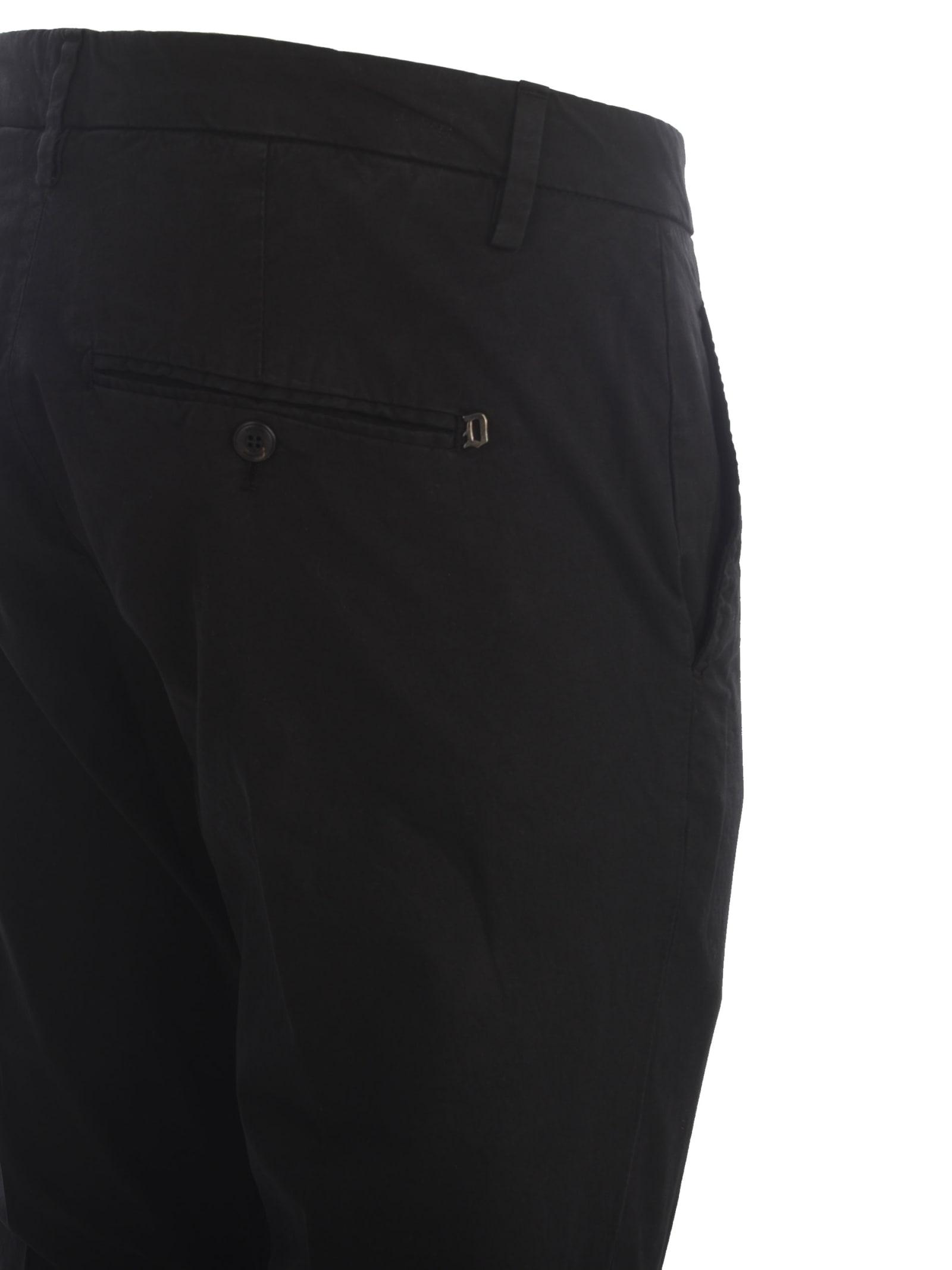 Trousers Dondup "gaubert" Slim In Cotton