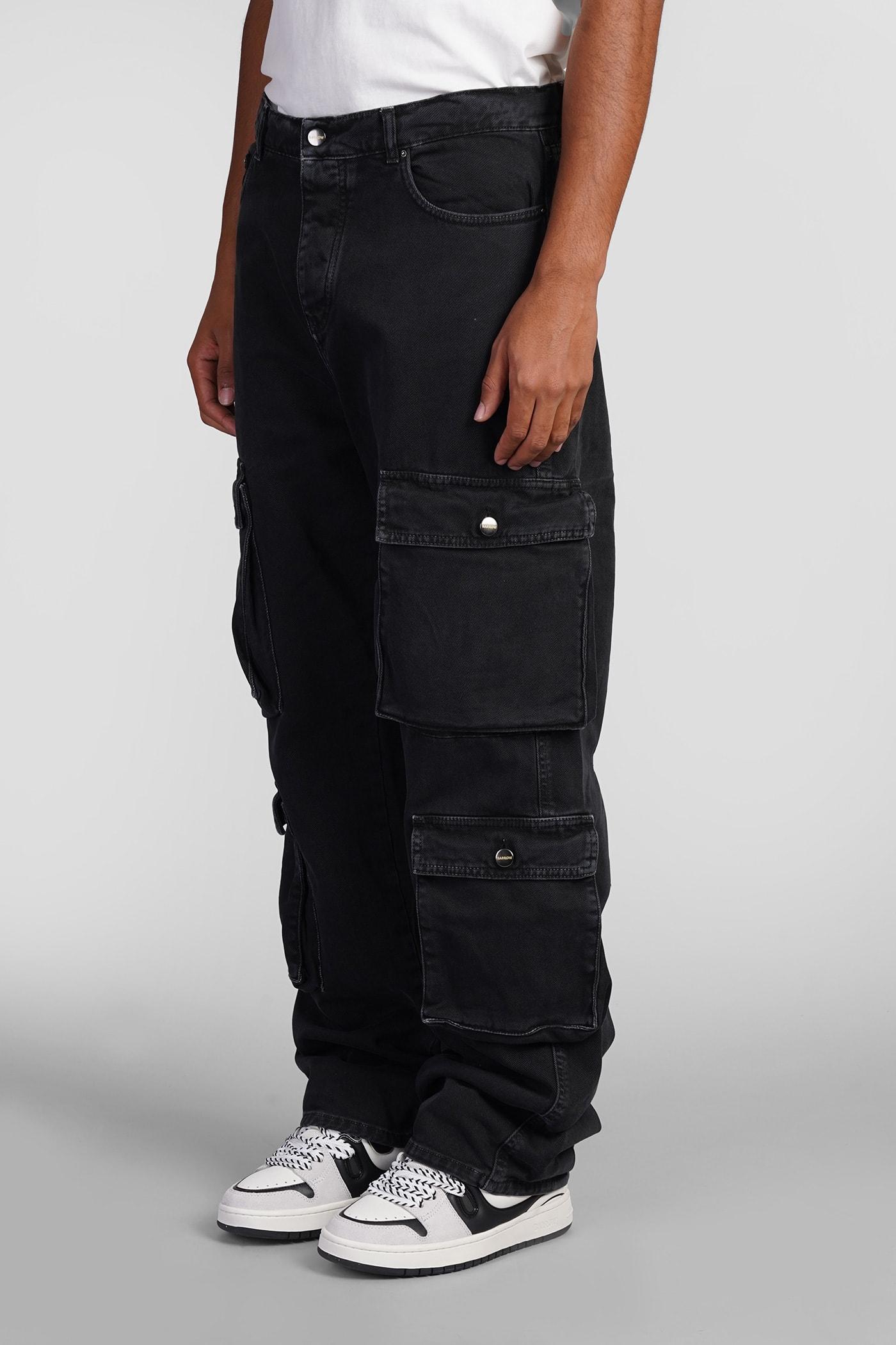 Jeans In Black Cotton