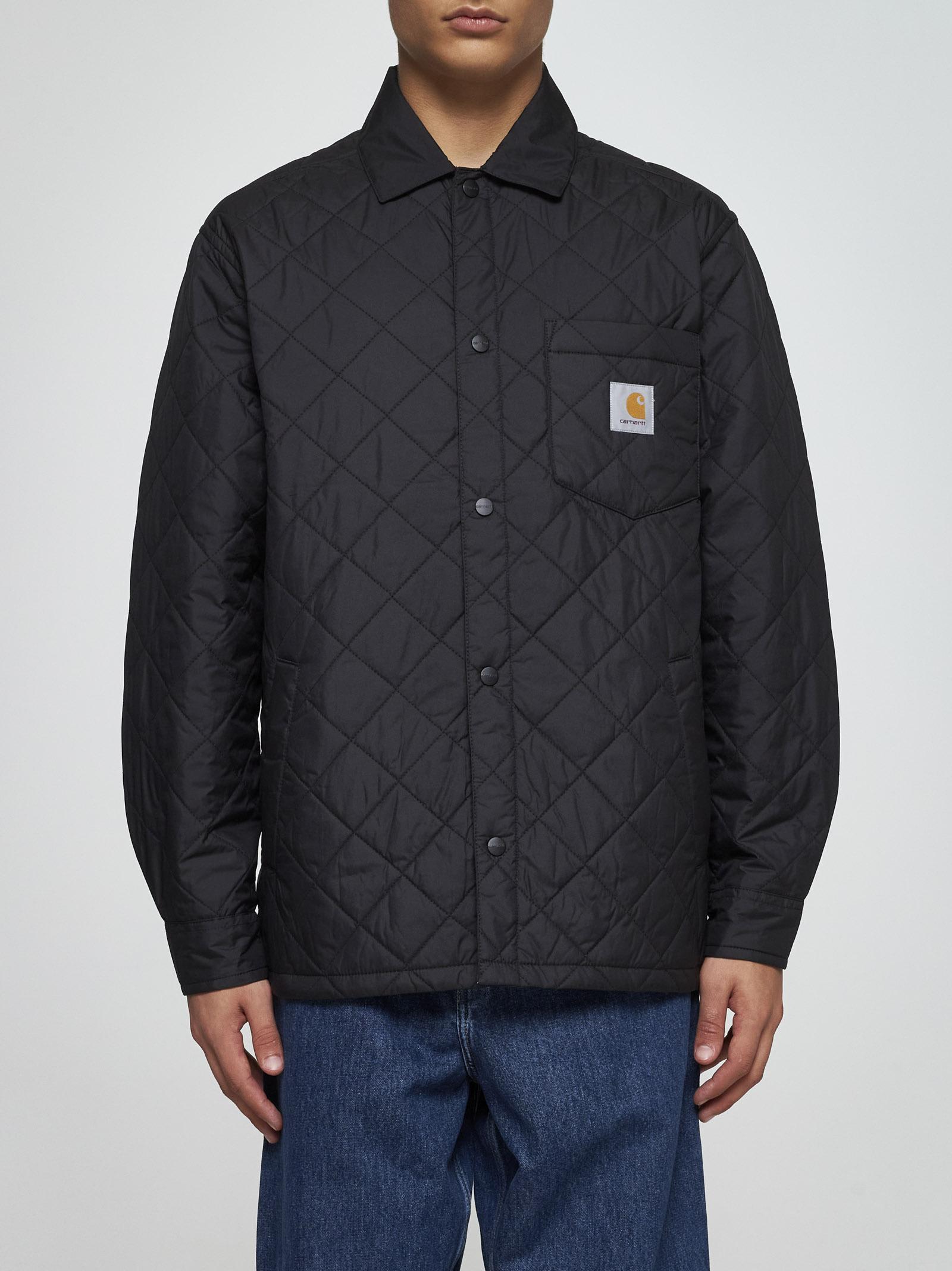 Wadeson Quilted Nylon Shirt Jacket