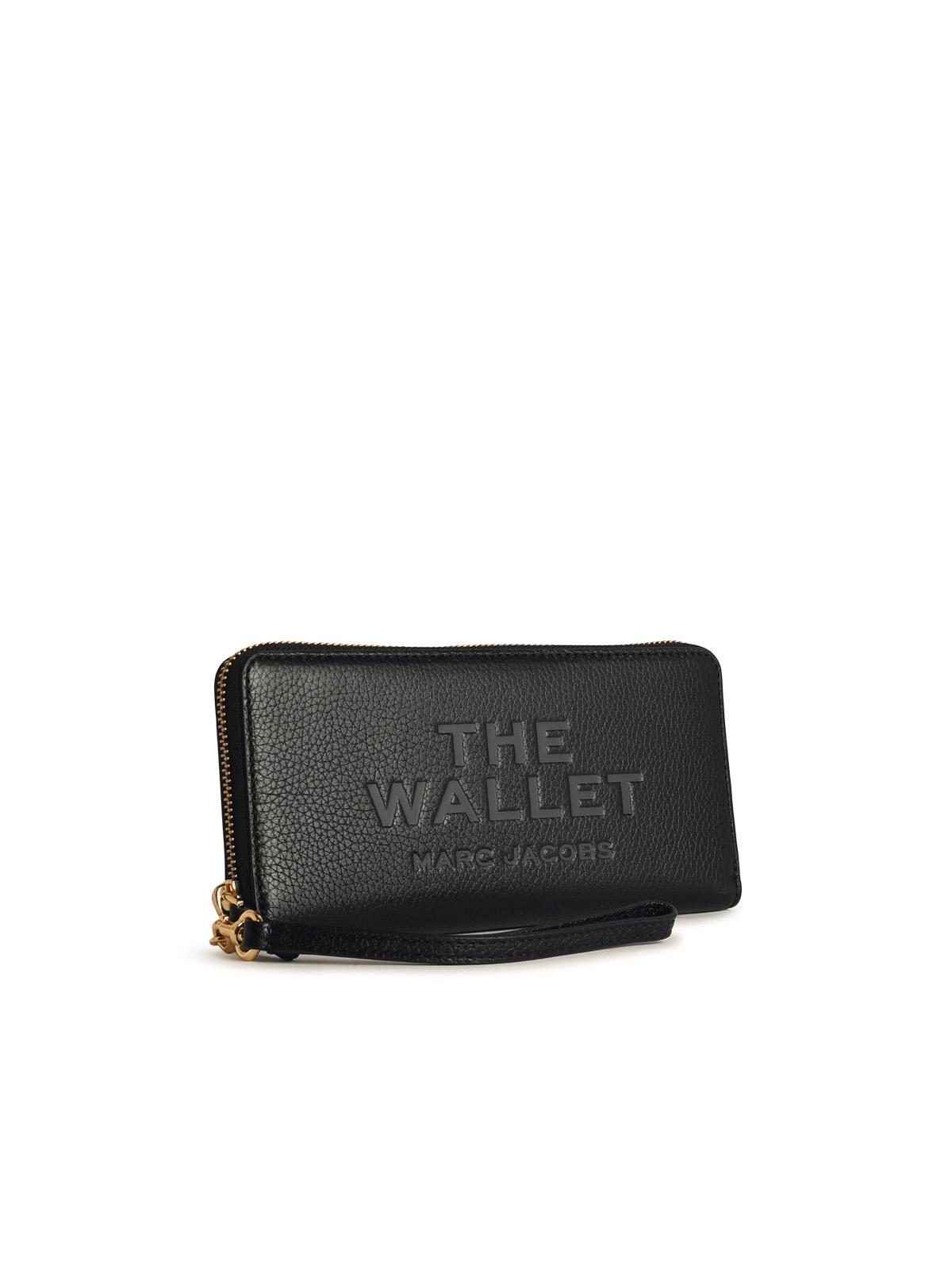 Marc Jacobs () 'Continental' Black Lear Wallet