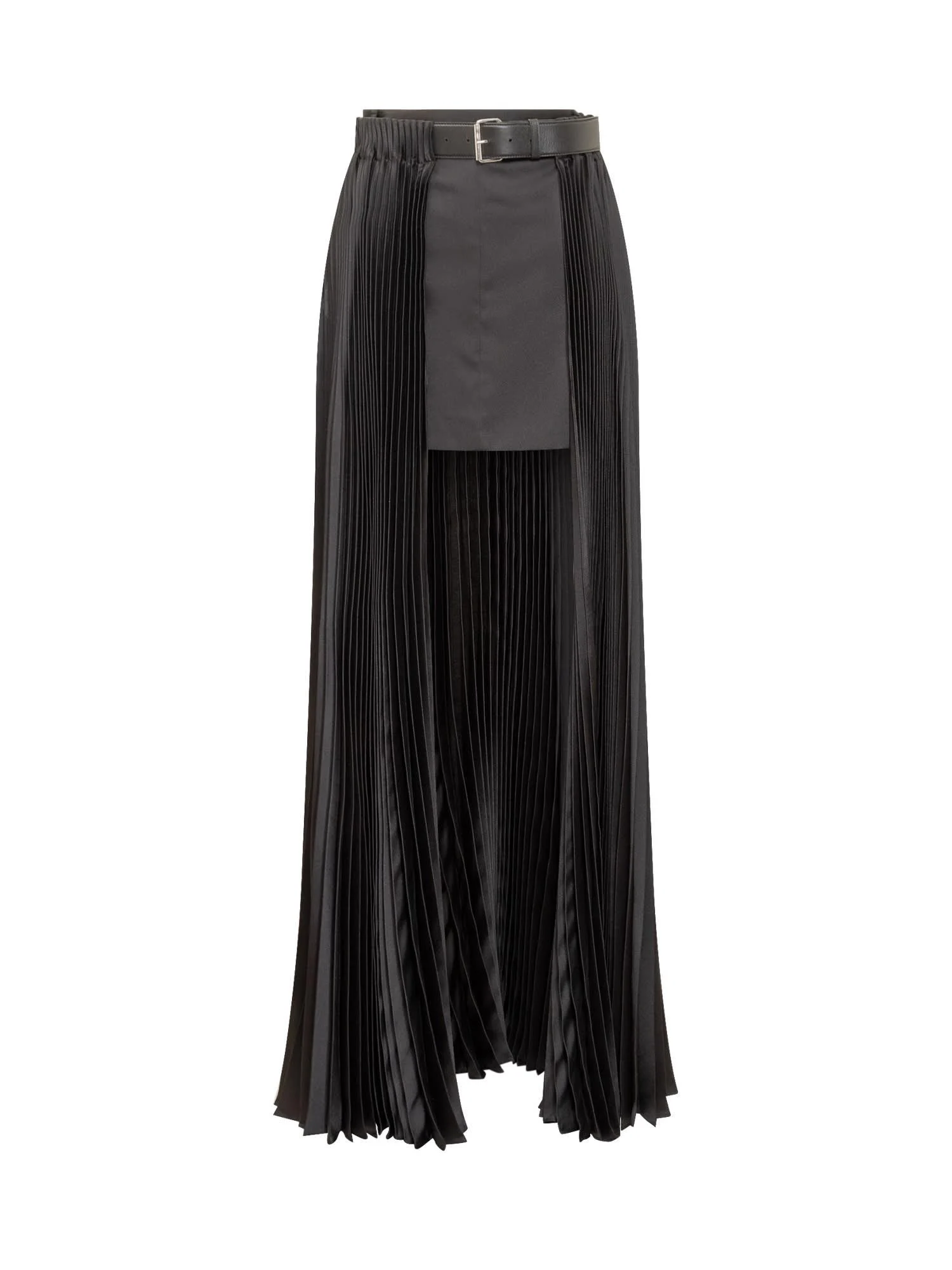 Peter Do Pleated Belted Skirt