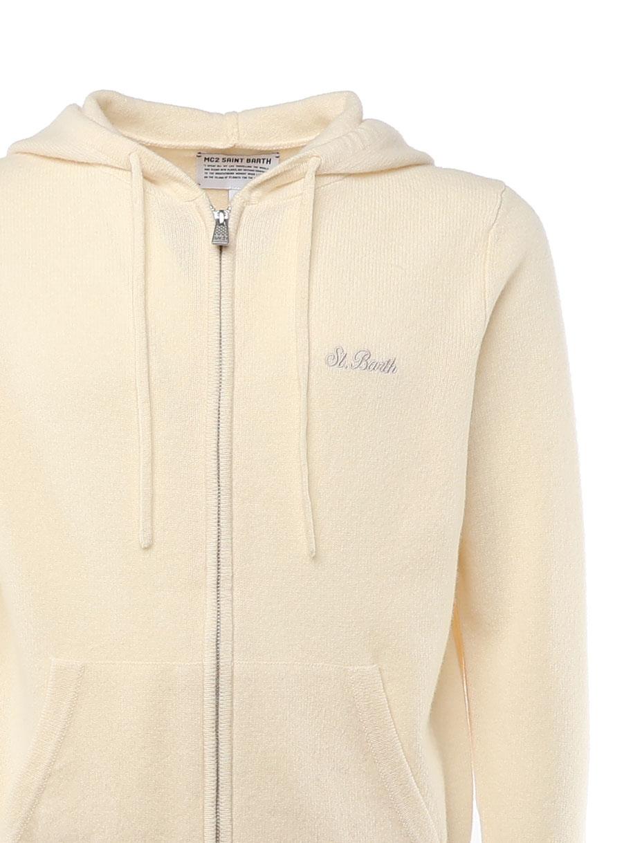 Sweatshirt With Zip Closure