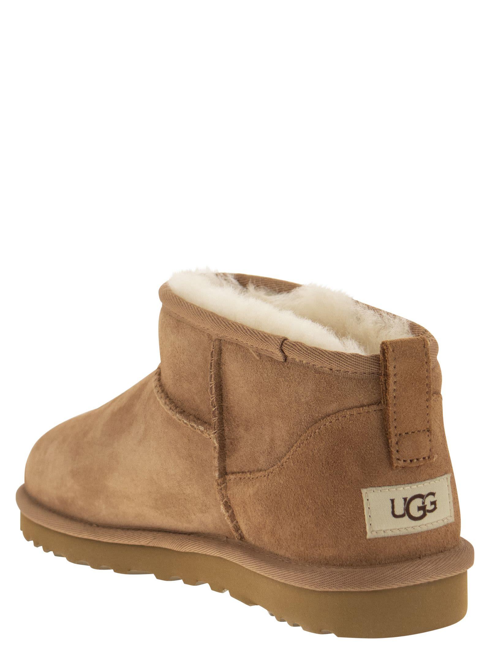 Classic Ultra Mini - Sheepskin Boot