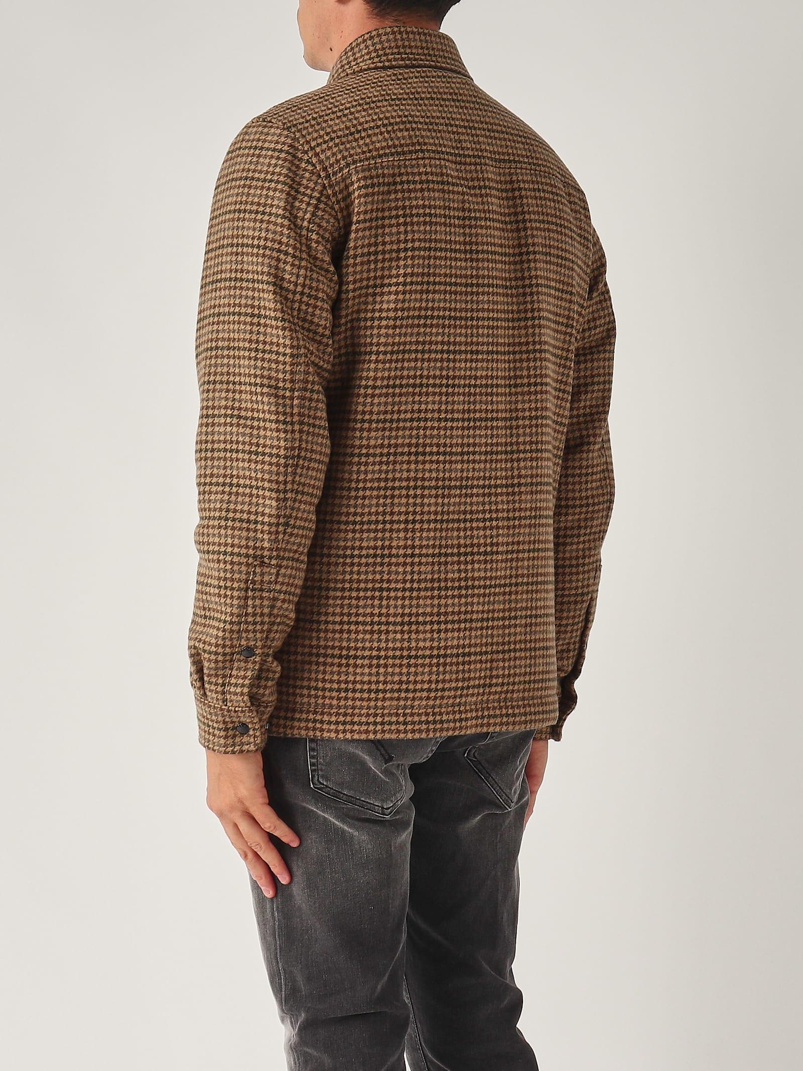 Alaskan Wool Check Overshirt Shirt