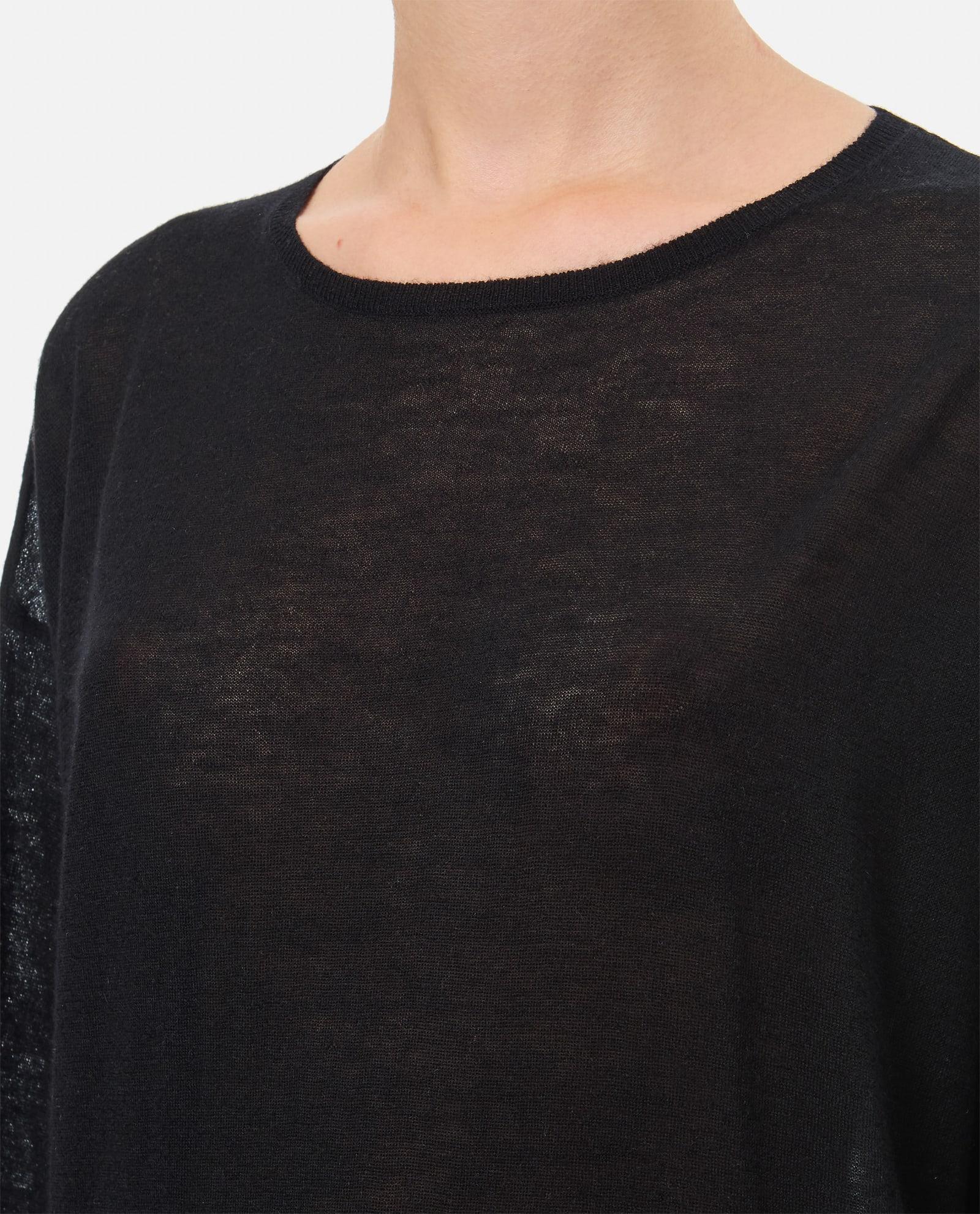 Gemini Cashmere Round Neck Sweater