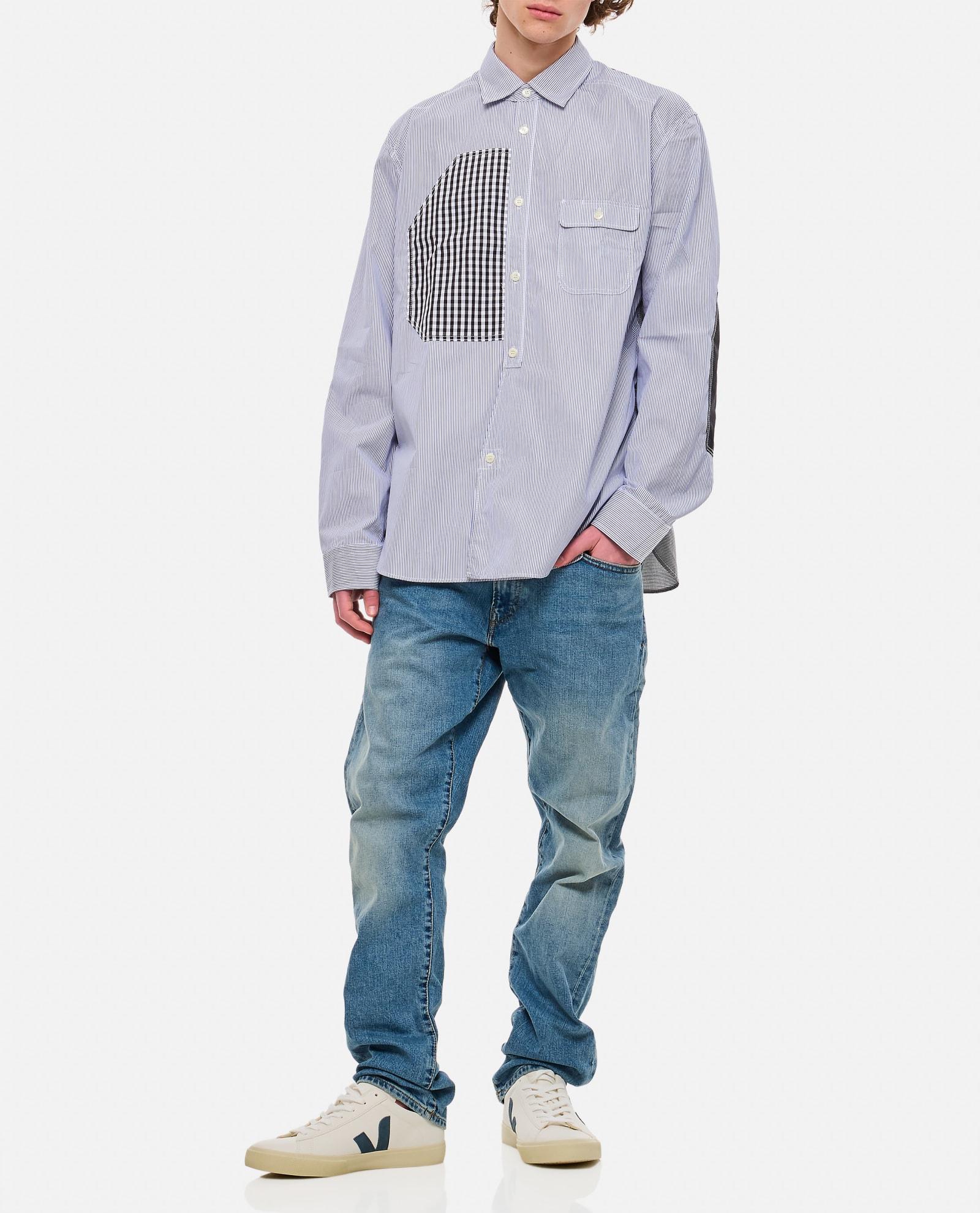 Long Sleeves Patch Shirt