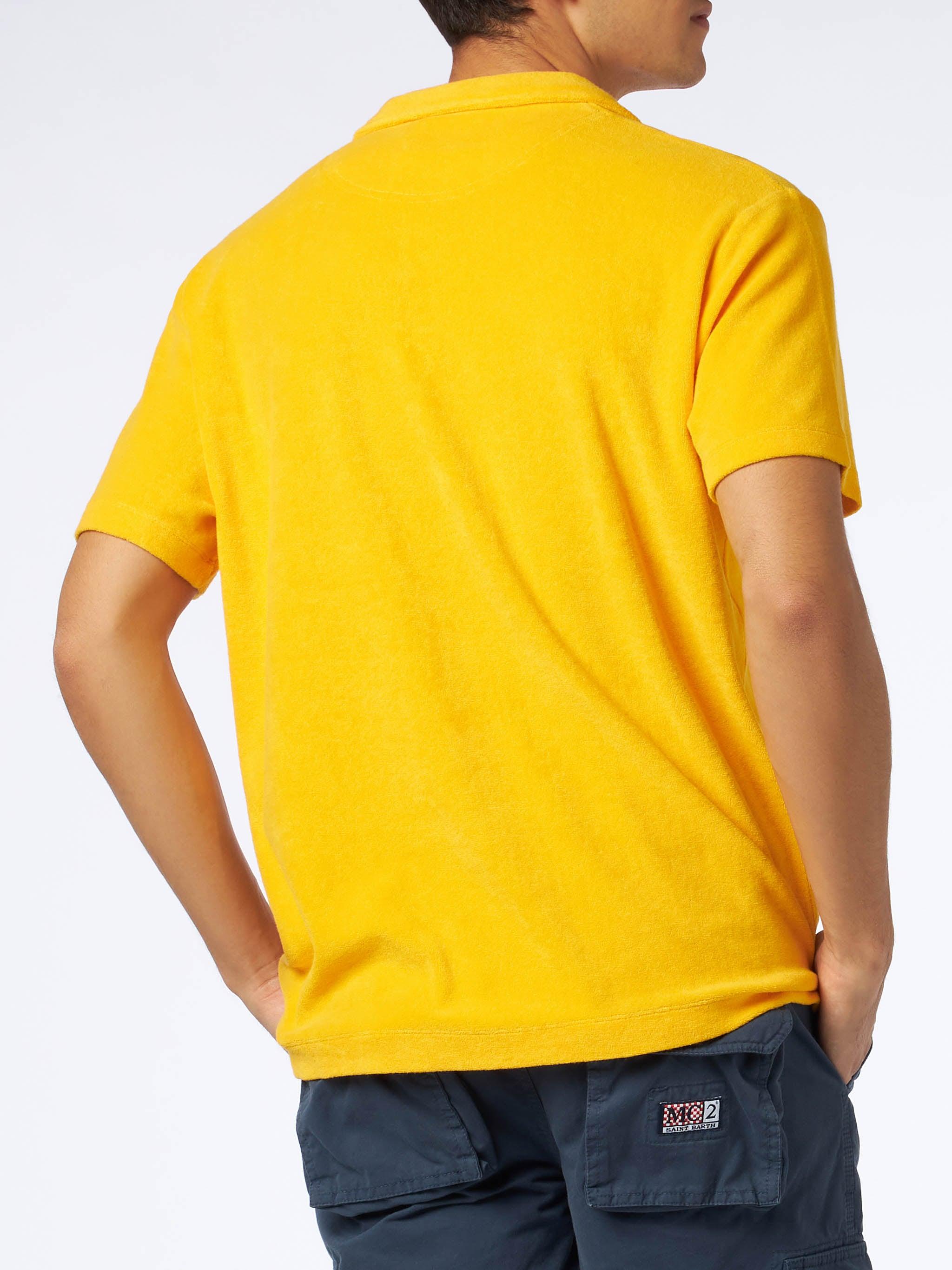 Man Terry Yellow Polo