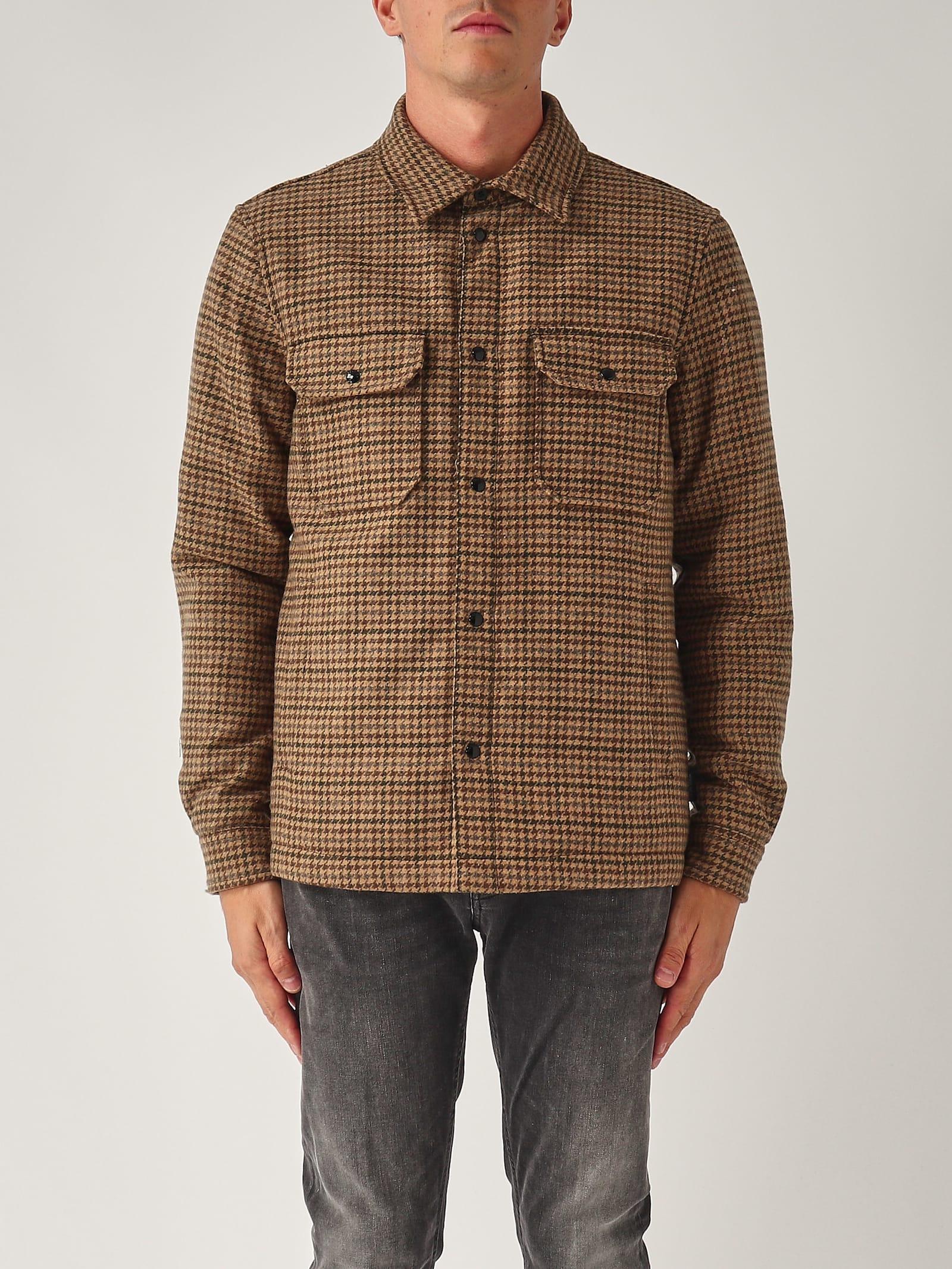 Alaskan Wool Check Overshirt Shirt