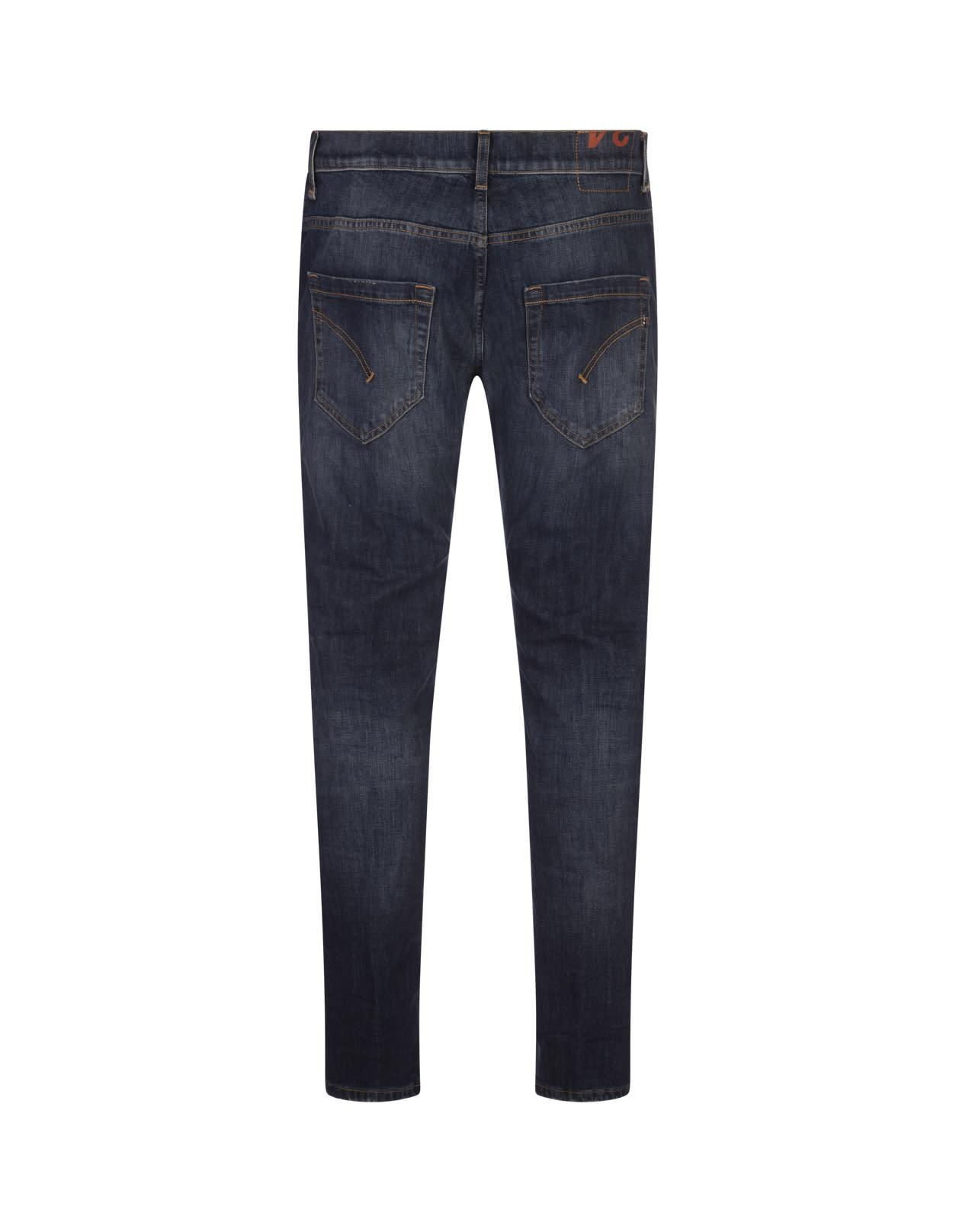 Dark Blue Mius Slim Fit Jeans