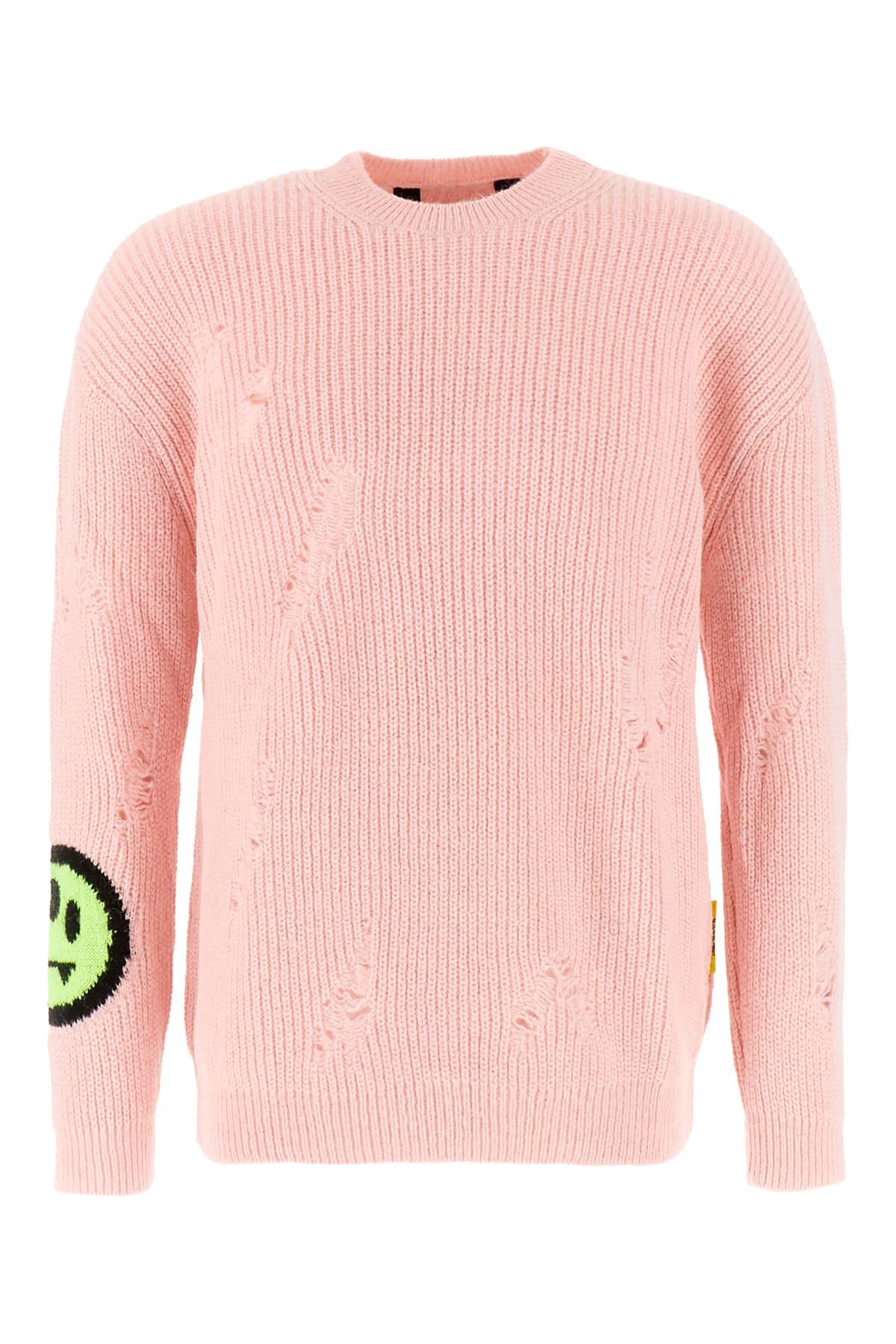 Pastel Pink Acrylic Blend Sweater